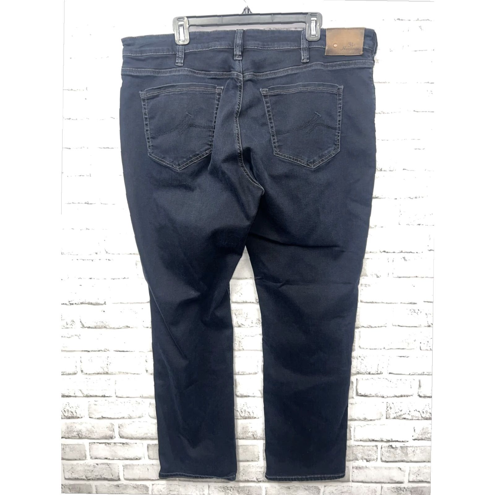 Vintage 34 Heritage Classic Straight Jeans Blue Mens Size 42x32 Size US 42 / EU 58 - 4 Thumbnail