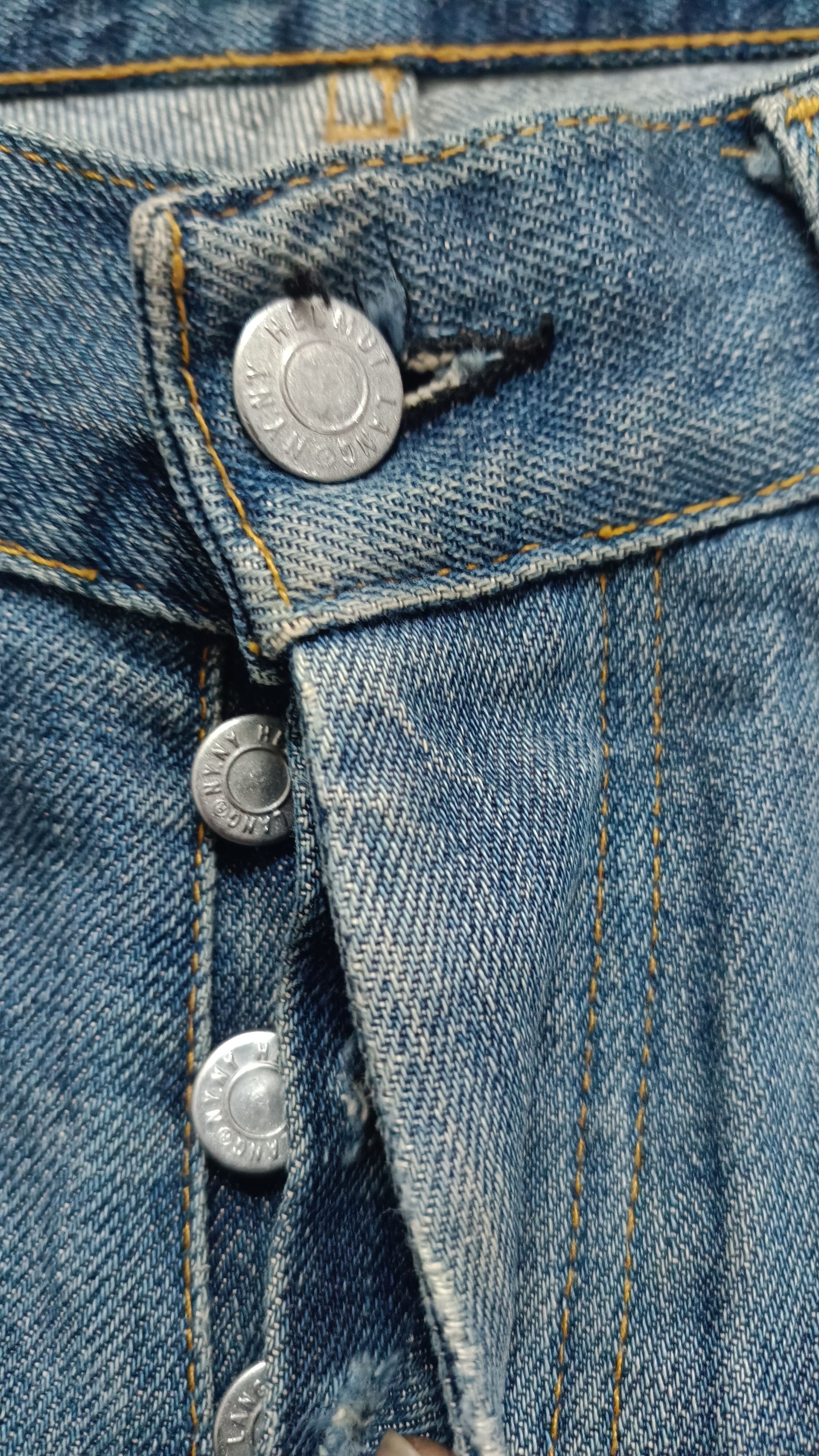 Helmut Lang 🔥🔥Rare Vintage 90s Helmut Lang Jeans Size US 31 - 3 Thumbnail