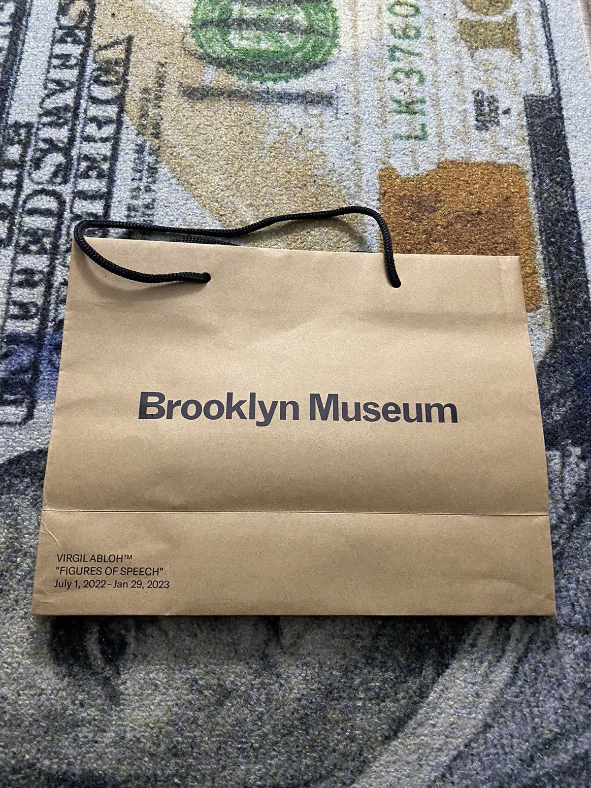 Virgil Abloh Virgil Abloh x Brooklyn Museum Shopping Bag Size ONE SIZE - 3 Thumbnail