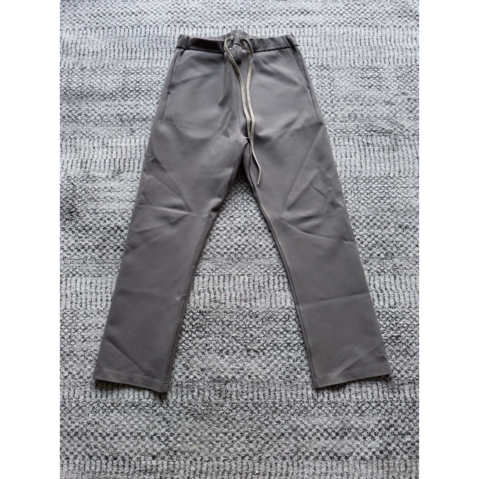 Fear of God Eternal Tricot Relaxed Pants - Dusty Concrete M