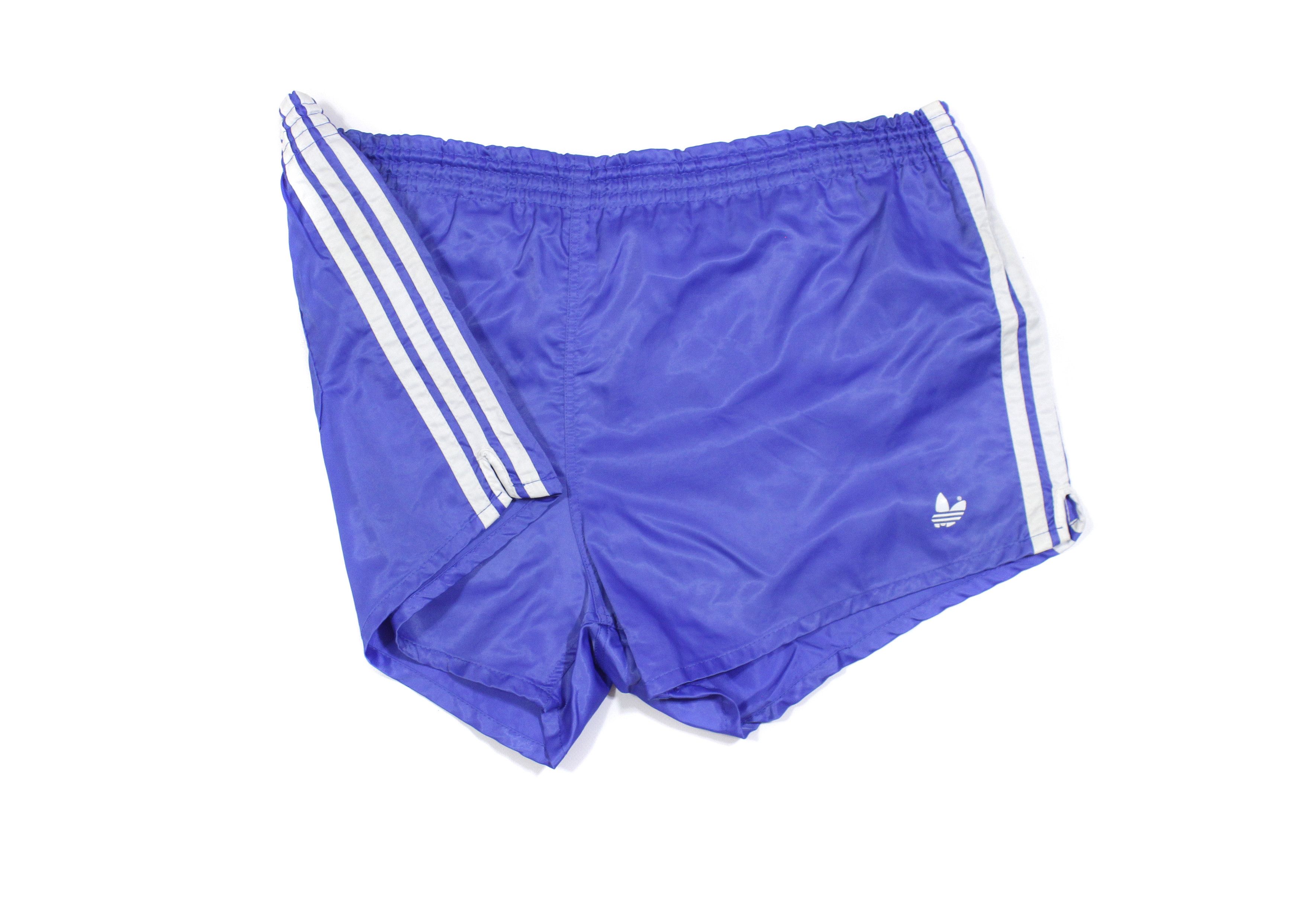 Adidas Vintage 90S Logo Iconic Nylon Swim Shorts Hong Kong Grailed