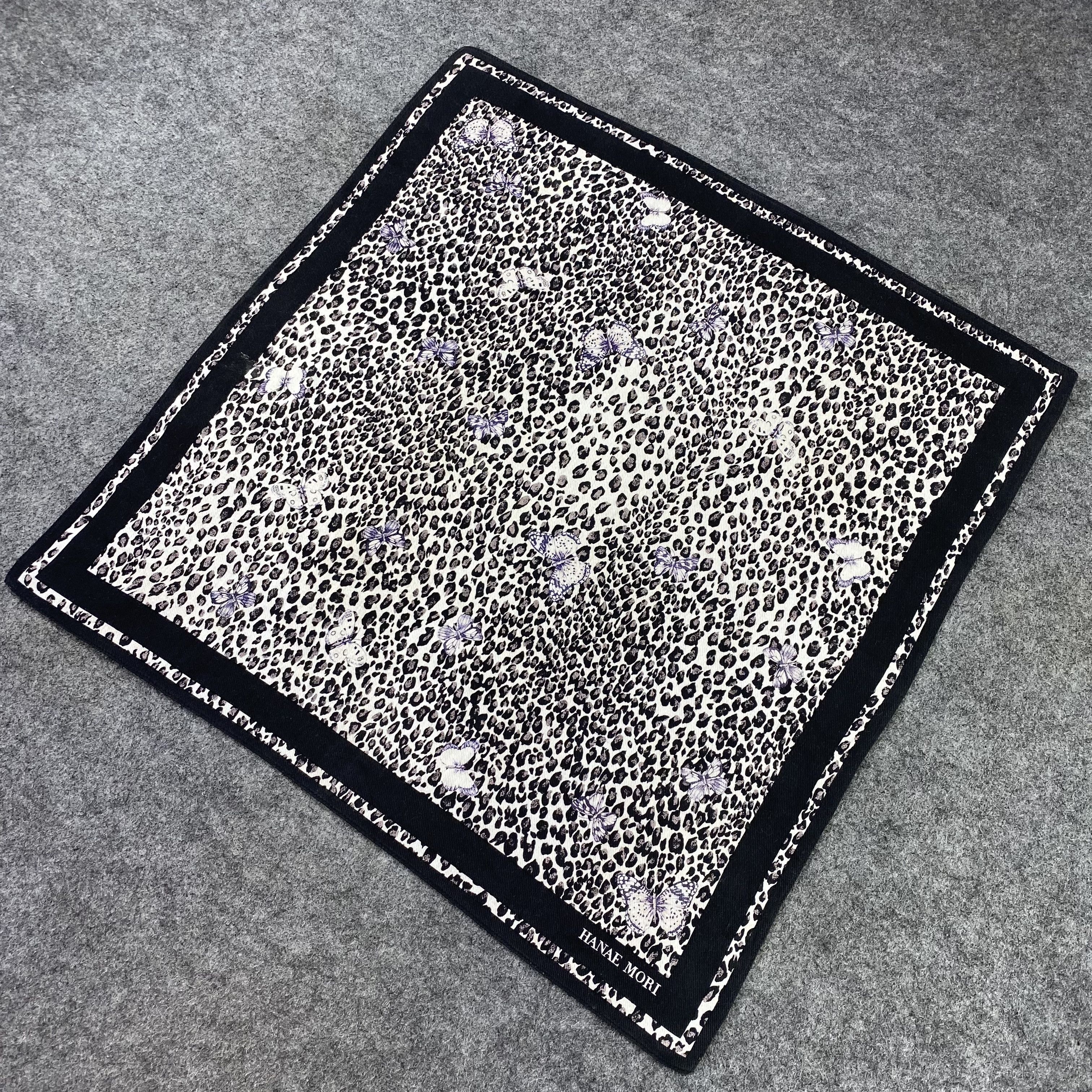 Hanae Mori Hanae Mori Handkerchief / Bandana / Neckerchief -B803 Size ONE SIZE - 4 Thumbnail