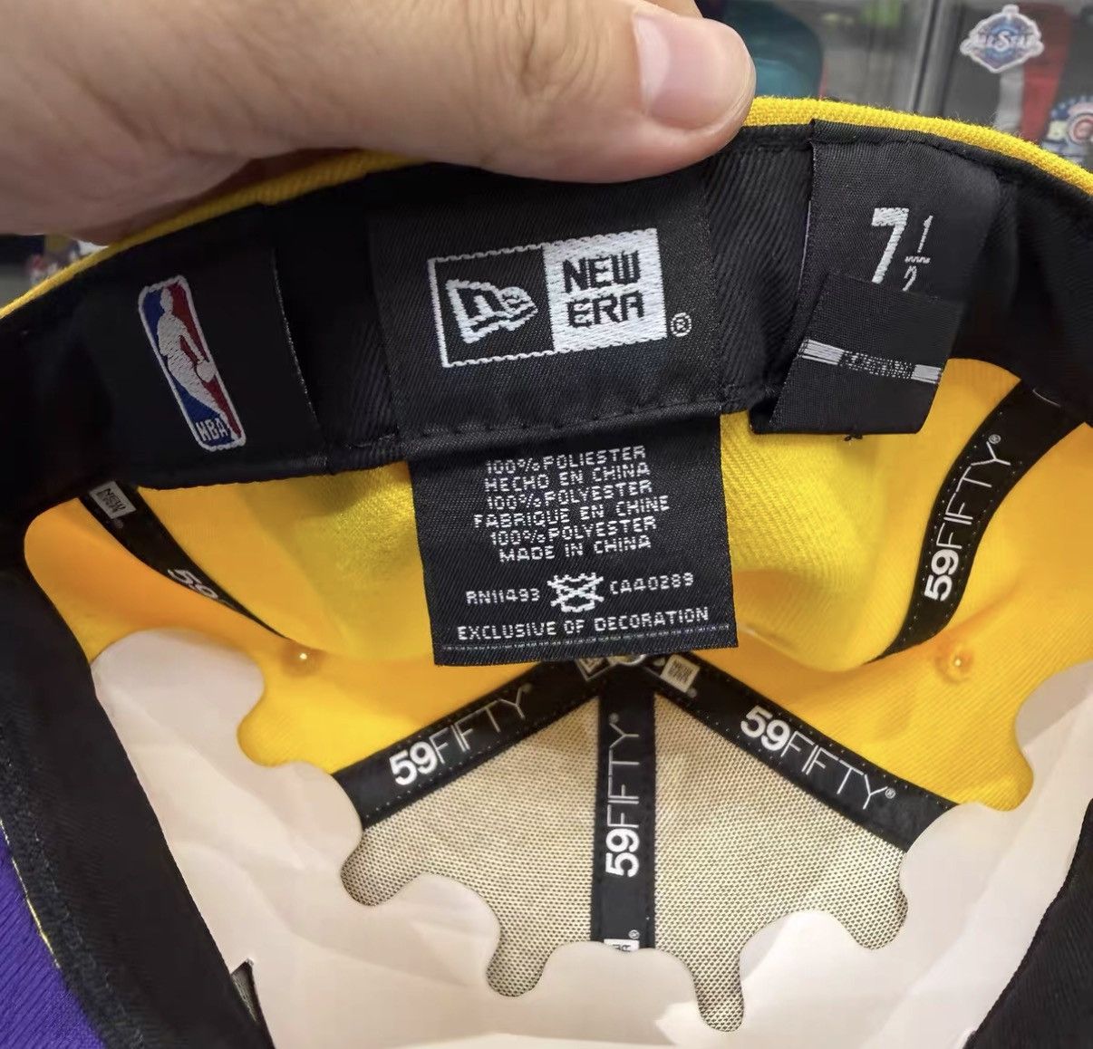 New Era New Era NBA Los Angeles Lakers All-Star Baseball Cap J32 Size ONE SIZE - 5 Thumbnail