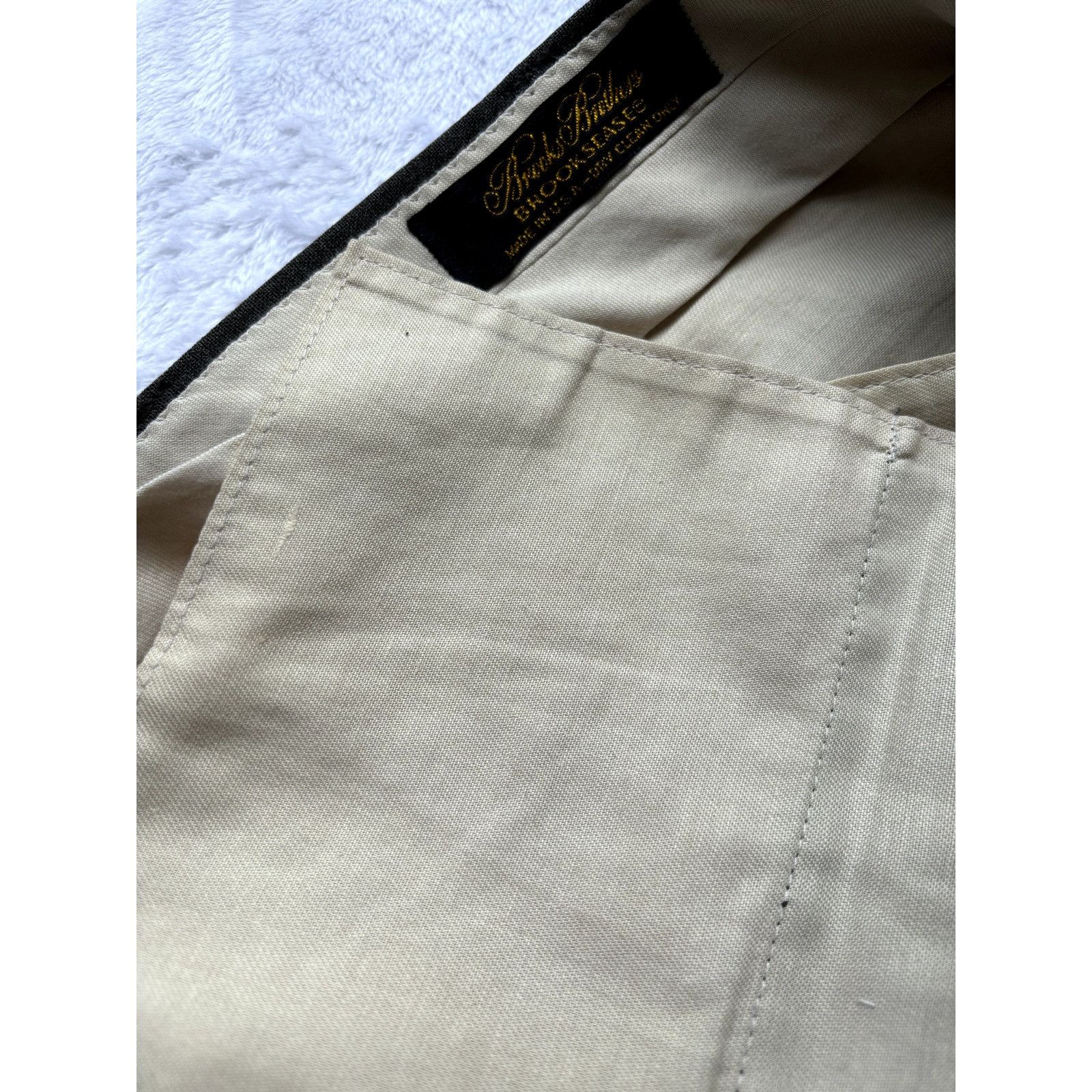 Brooks Brothers Brooks Brothers Brooksease Men's Dress Pants 38x31 Charcoal Size 38R - 8 Thumbnail