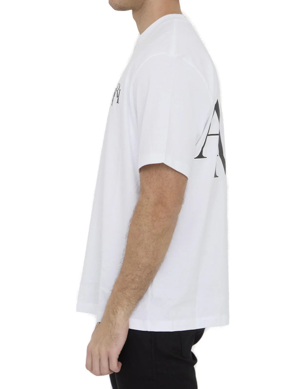 Amiri o1y0525 Logo T-Shirt in White Size US XL / EU 56 / 4 - 3 Thumbnail