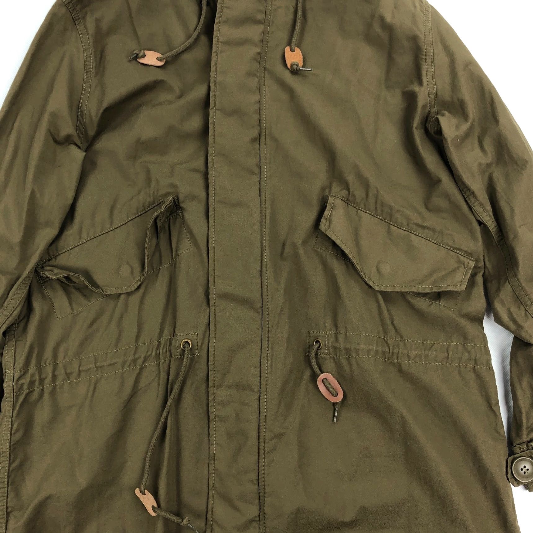 Nikon Niko And… Military Jacket Green Size 3 Women Adult Regular Cotton Outdoor Gear Japan Size XS / US 0-2 / IT 36-38 - 3 Thumbnail