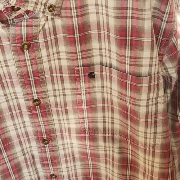 Carhartt Carhartt Relaxed Fit Embroidered Pocket Casual Button Down L Size US XL / EU 56 / 4 - 4 Thumbnail