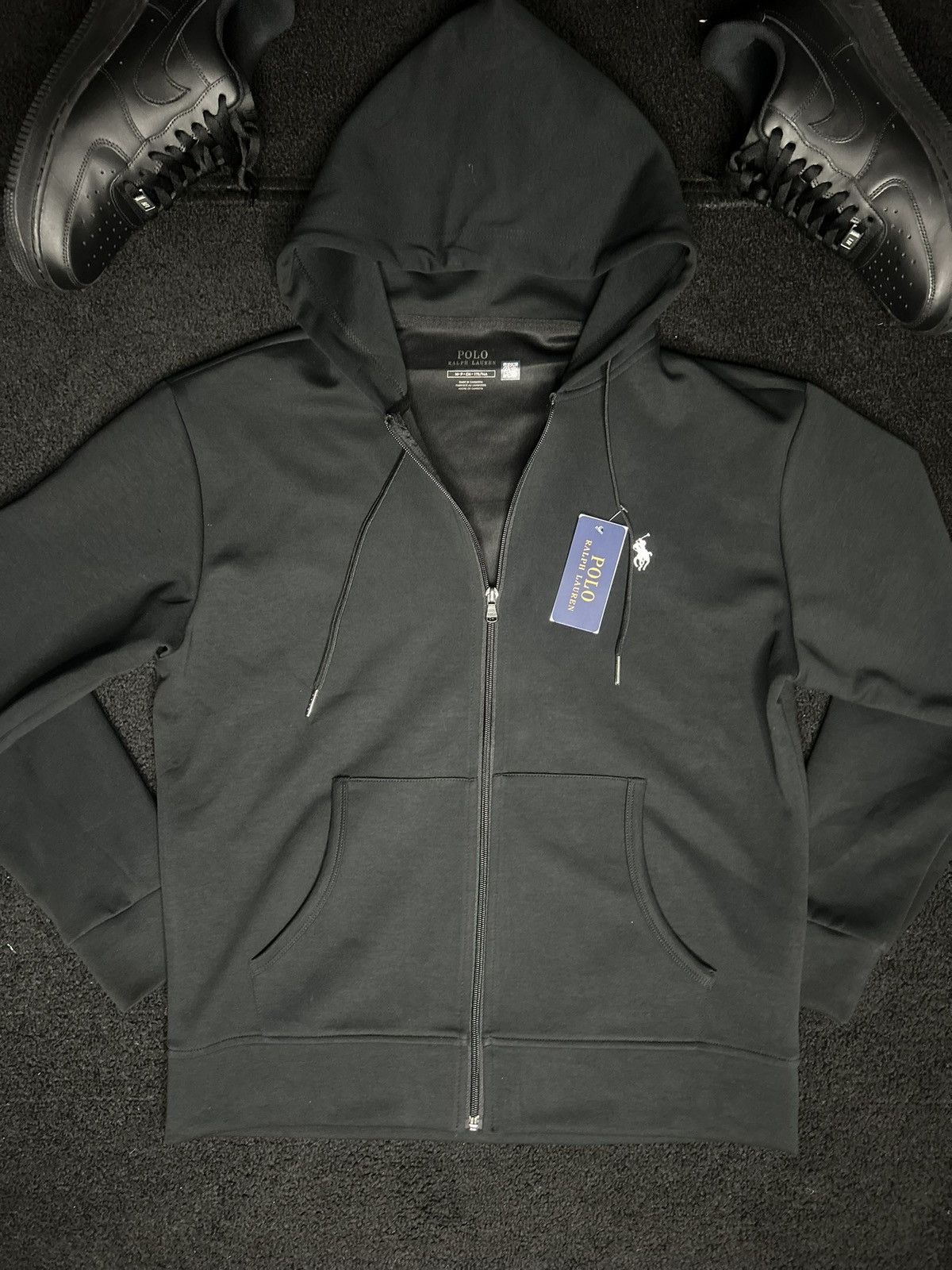 Polo Ralph Lauren Polo Ralph Lauren Men's Double-Knit Full-Zip Hoodie Size US M / EU 48-50 / 2 - 4 Thumbnail