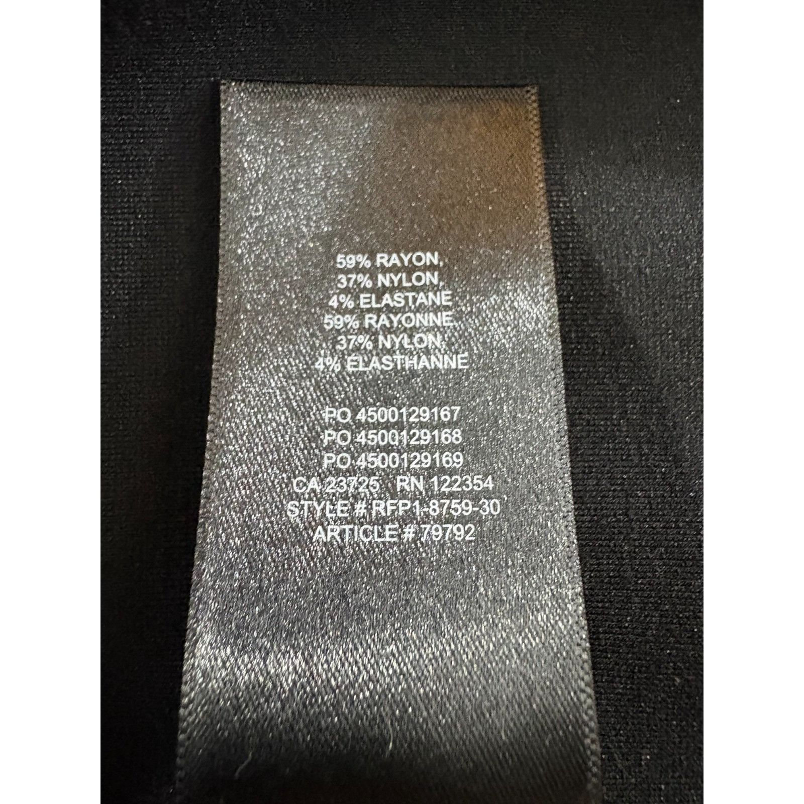 Aritzia Aritzia Babaton Spectre Dress size 10 color black NWT Size M / US 6-8 / IT 42-44 - 4 Thumbnail