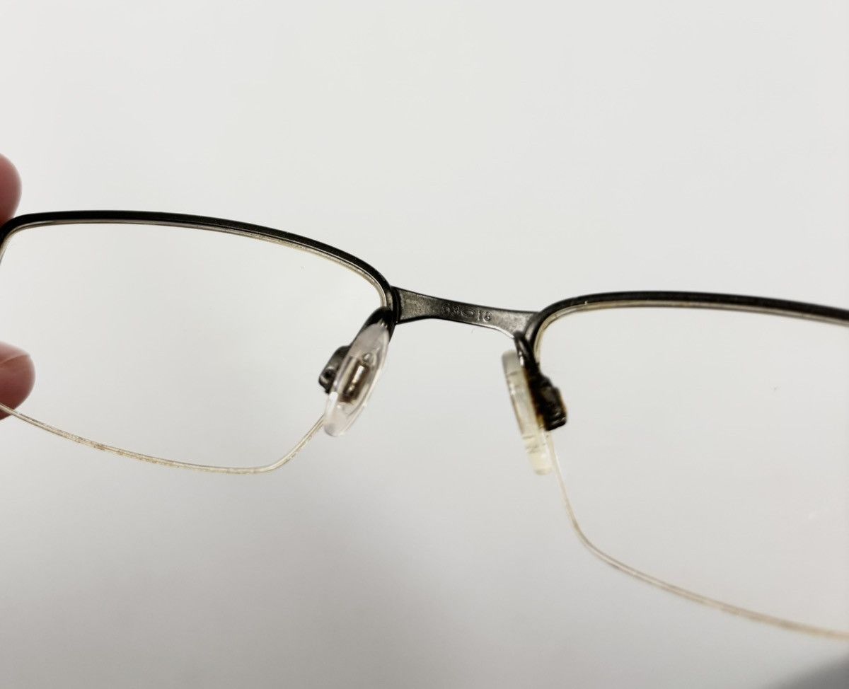 Oakley Oakley Eyeglasses Frames Glasses Black Half Rim Double Tap Size ONE SIZE - 7 Thumbnail