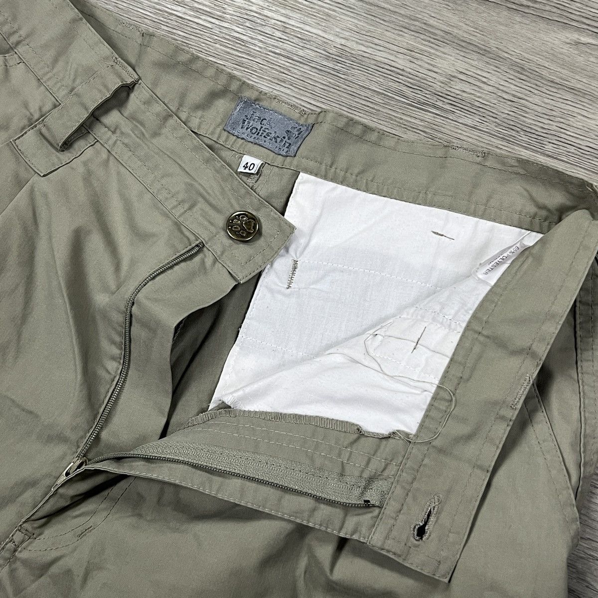 Jack Wolfskin Vintage Jack Wolfskin Cargo Pants Men’s Hiking Trousers Size US 30 / EU 46 - 3 Thumbnail