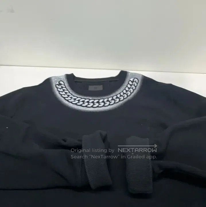 Givenchy GIVENCHY x Chito SS22 Chain Collar Sweatshirt. Size US XXL / EU 58 / 5 - 8 Thumbnail