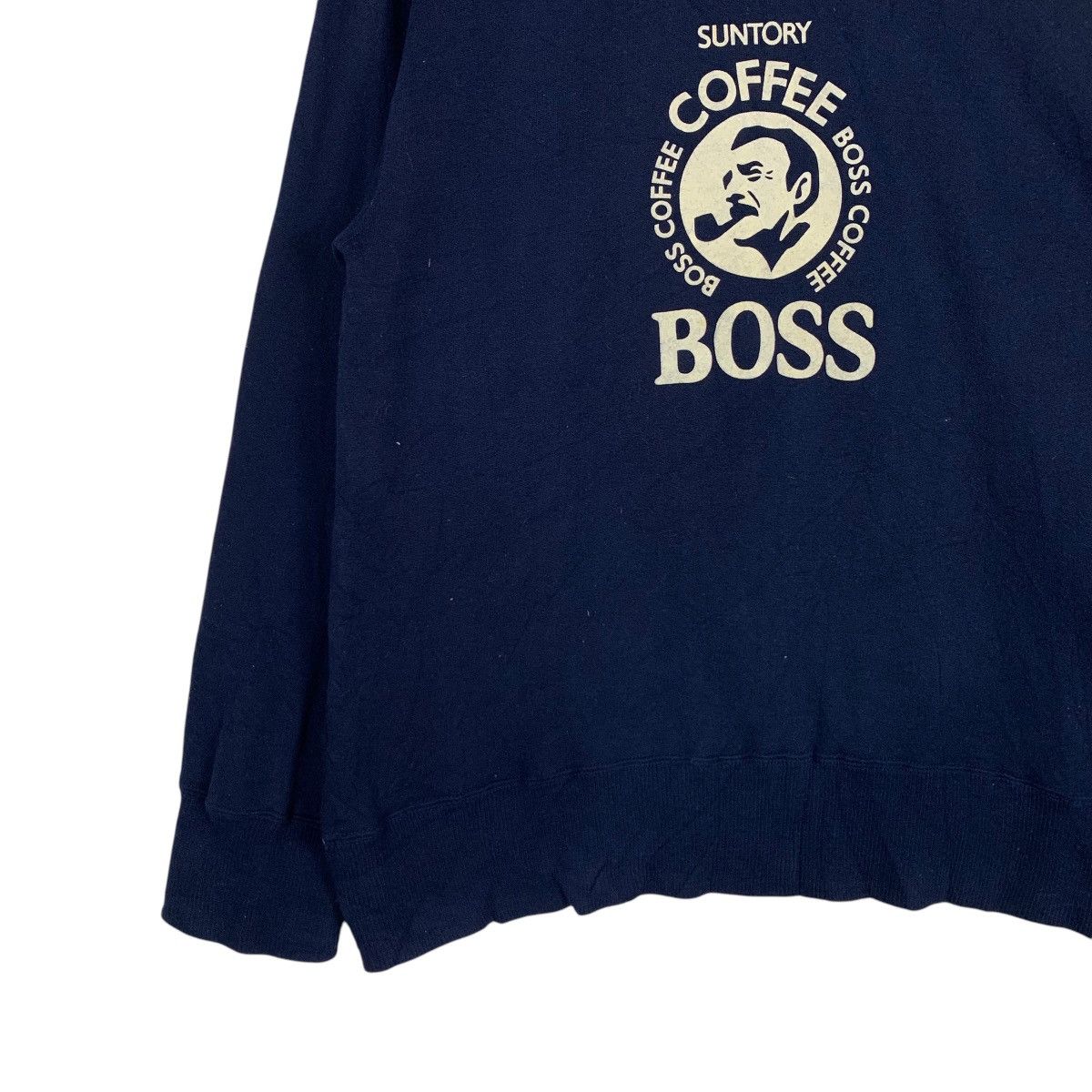 Japanese Brand Suntory Coffee Boss Crewneck Sweatshirt #1450-C65 Size US L / EU 52-54 / 3 - 3 Thumbnail