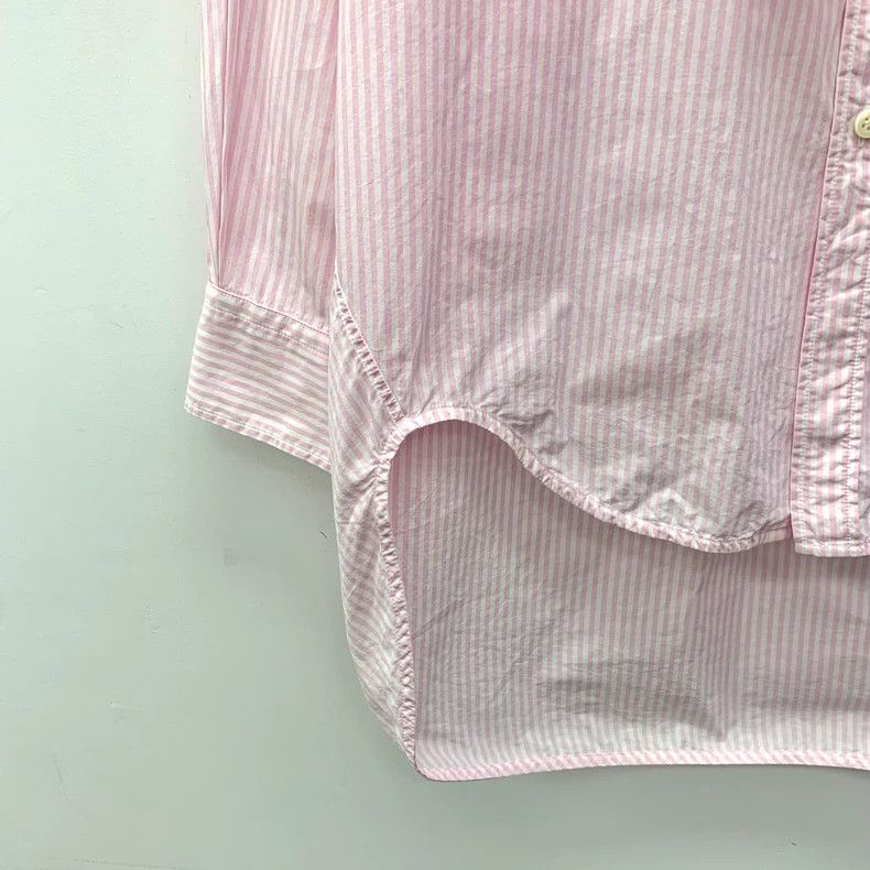 Balenciaga Balenciaga size 34 Pink striped logo monogram print lace-u Size XXS / US 00 / IT 34 - 4 Thumbnail