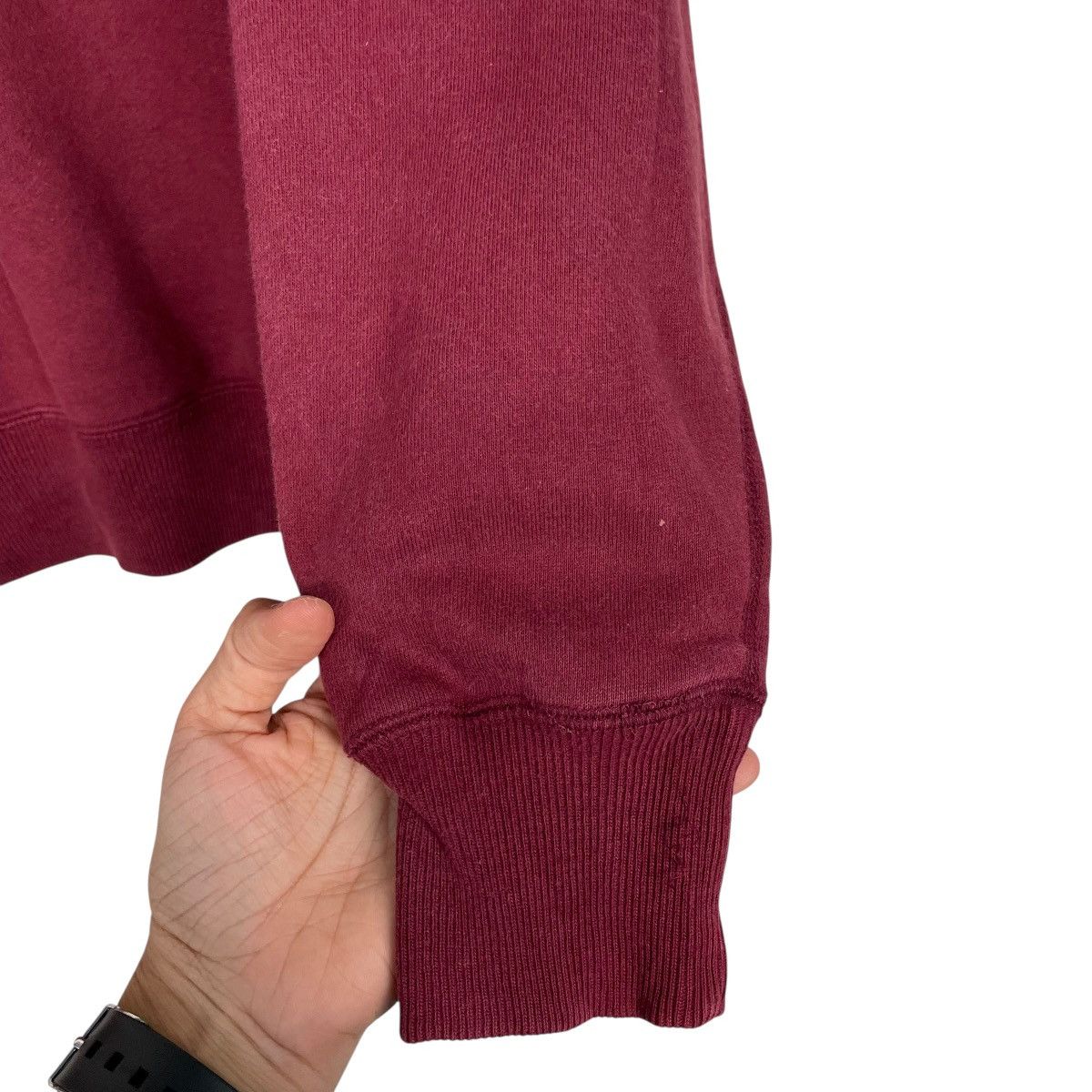 Polo Ralph Lauren Vtg Polo Ralph Lauren Red Crewneck Sweatshirt Size US L / EU 52-54 / 3 - 9 Thumbnail