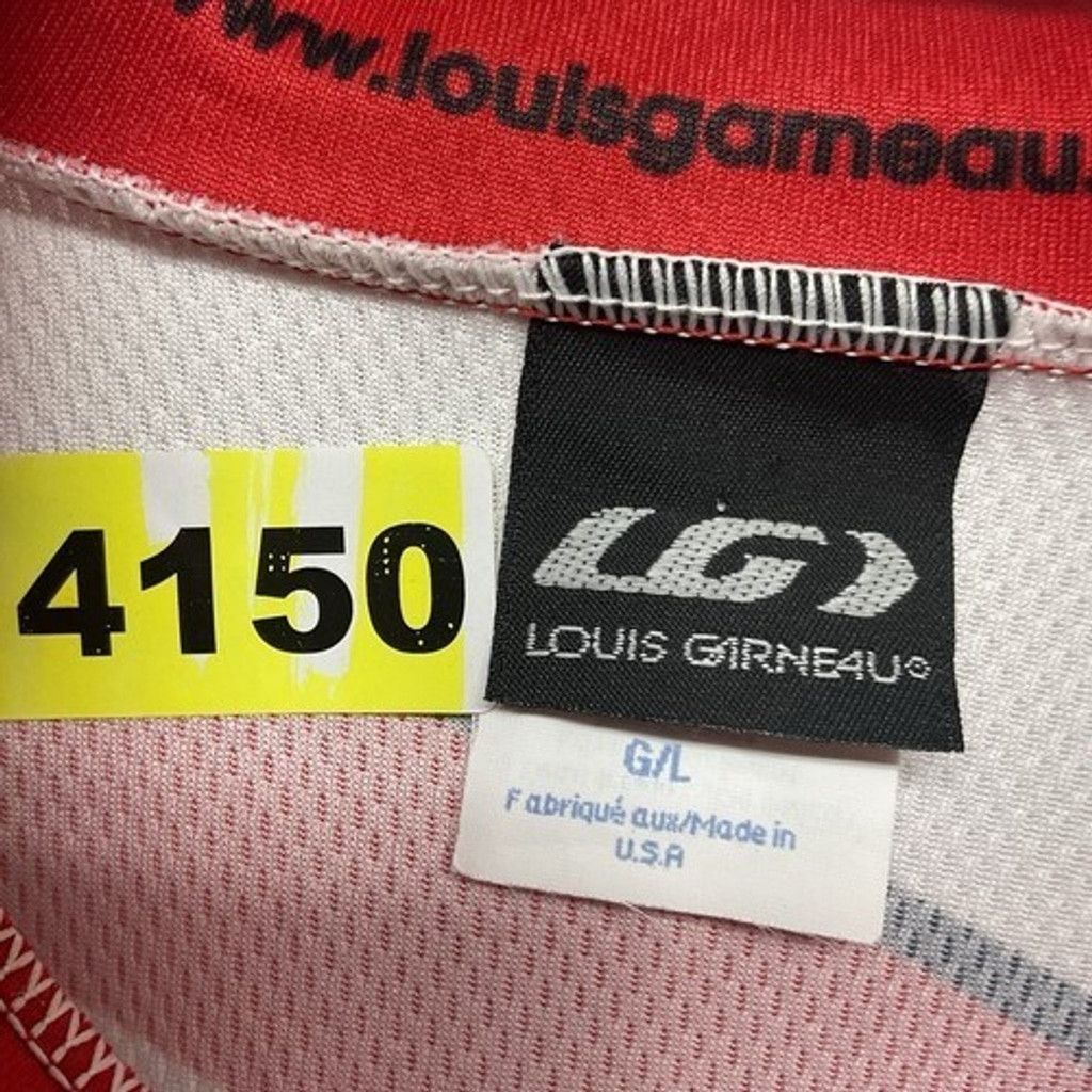 Other Louis Garneau Wells Fargo 1/2 Zip Cycling Jersey Shirt Men L Size US L / EU 52-54 / 3 - 4 Thumbnail