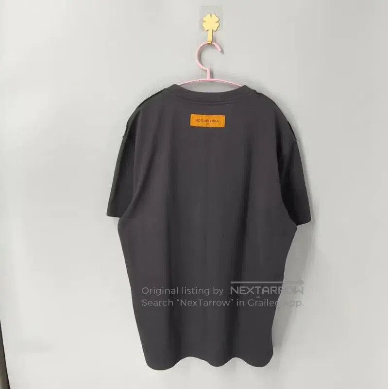 Louis Vuitton Louis Vuitton Black Cotton Men's T-Shirt . Size US XL / EU 56 / 4 - 2 Thumbnail