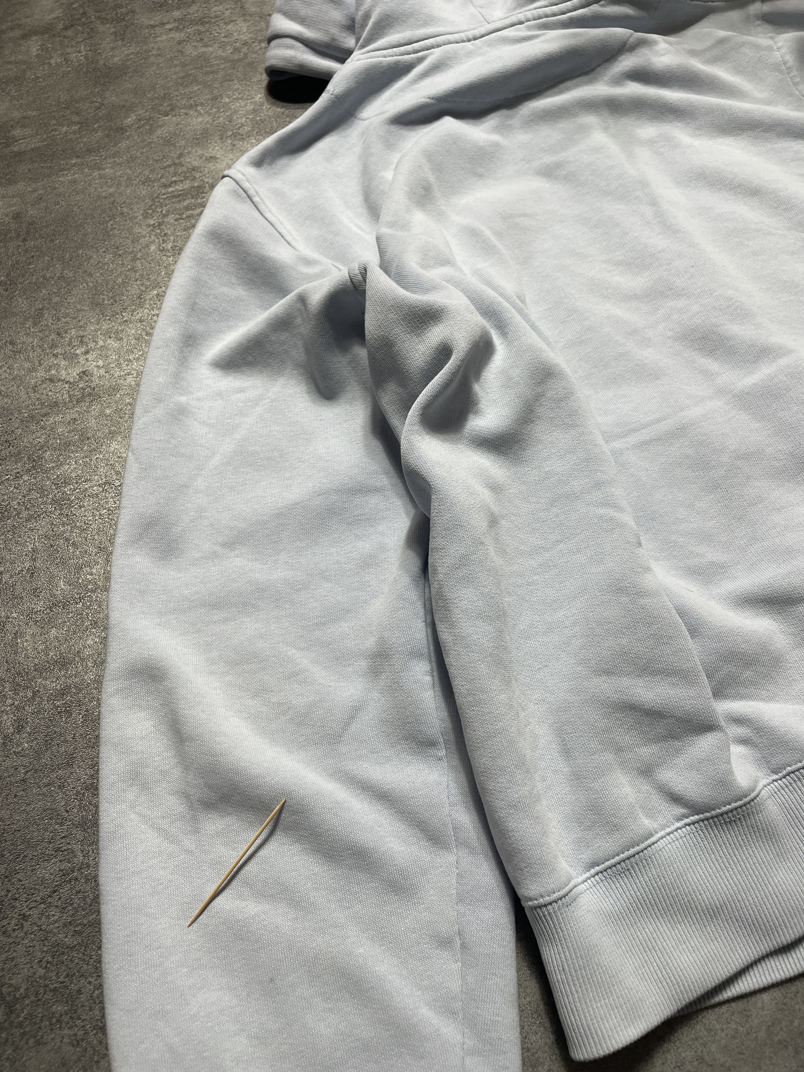 Nike RARE❗️Nike Vintage Y2K Hoodie Silver Tag Boxy Fit Baby Blue Size US S / EU 44-46 / 1 - 12 Thumbnail
