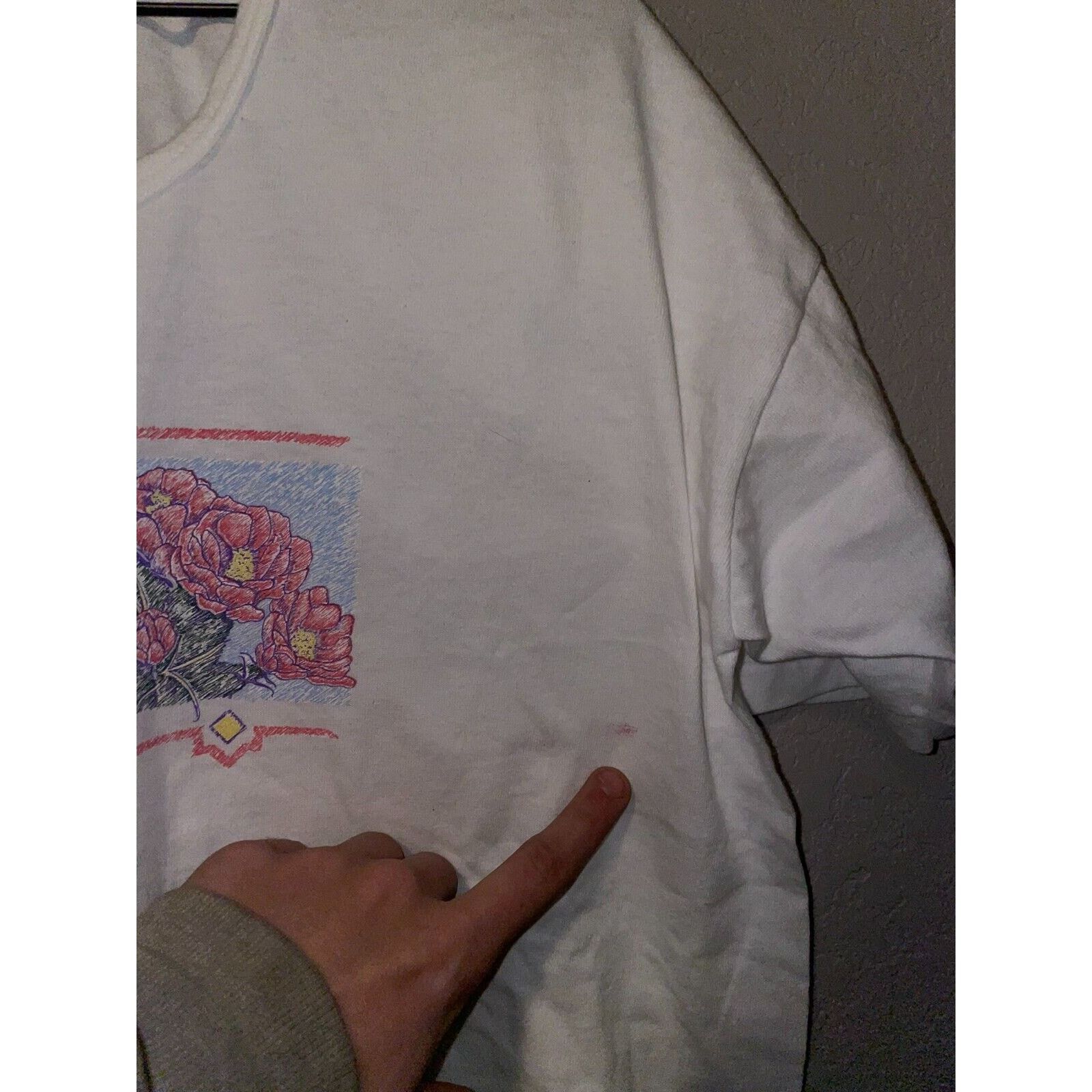 Vintage Womens Vintage Sedona Shirt Arizona Cactus Tee Top 90s XL Size XL / US 12-14 / IT 48-50 - 7 Thumbnail