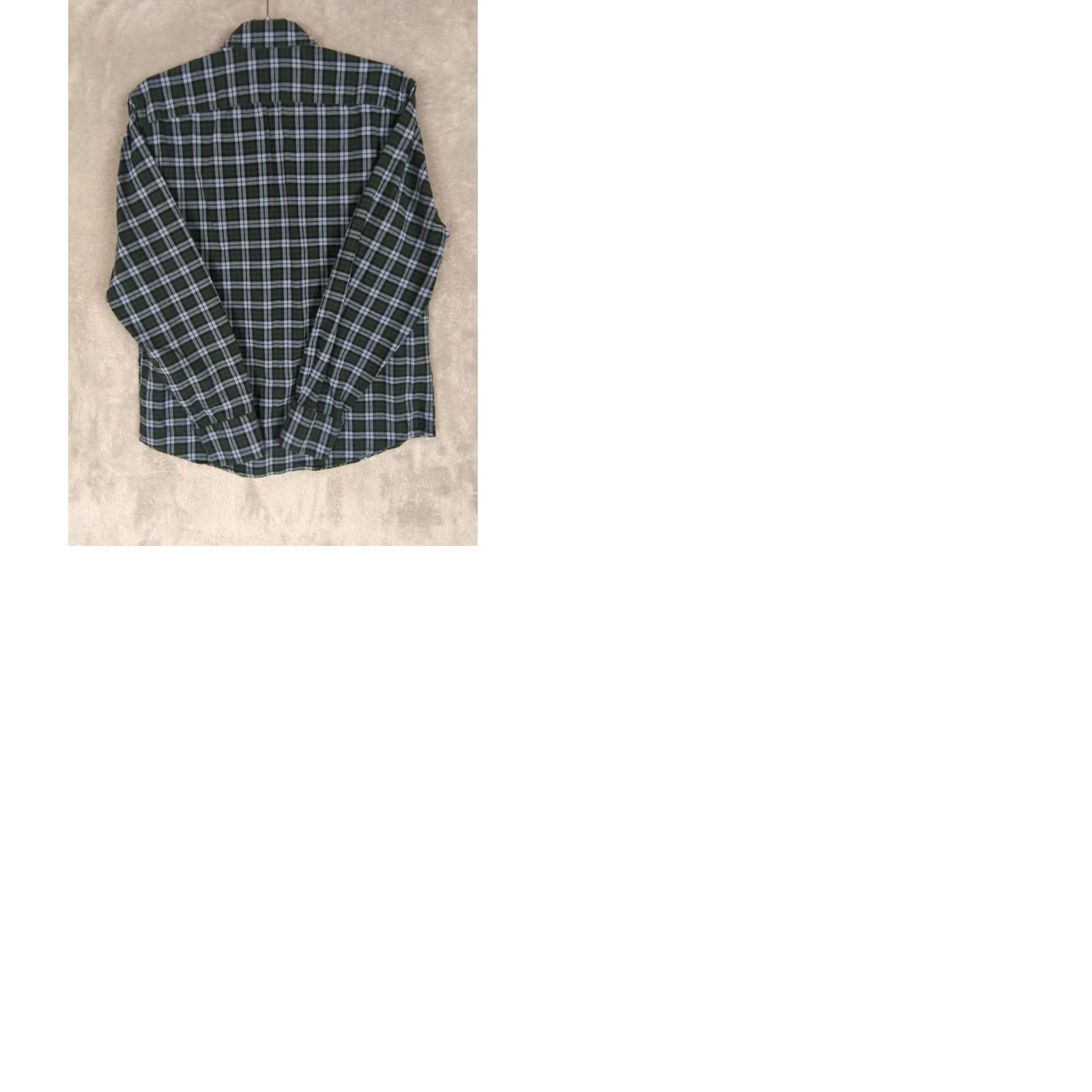 UNTUCKit UNTUCKit Shirt Mens M Casual Pocket Button-Down Plaid Blue Green Long Sleeve Size US M / EU 48-50 / 2 - 9 Thumbnail