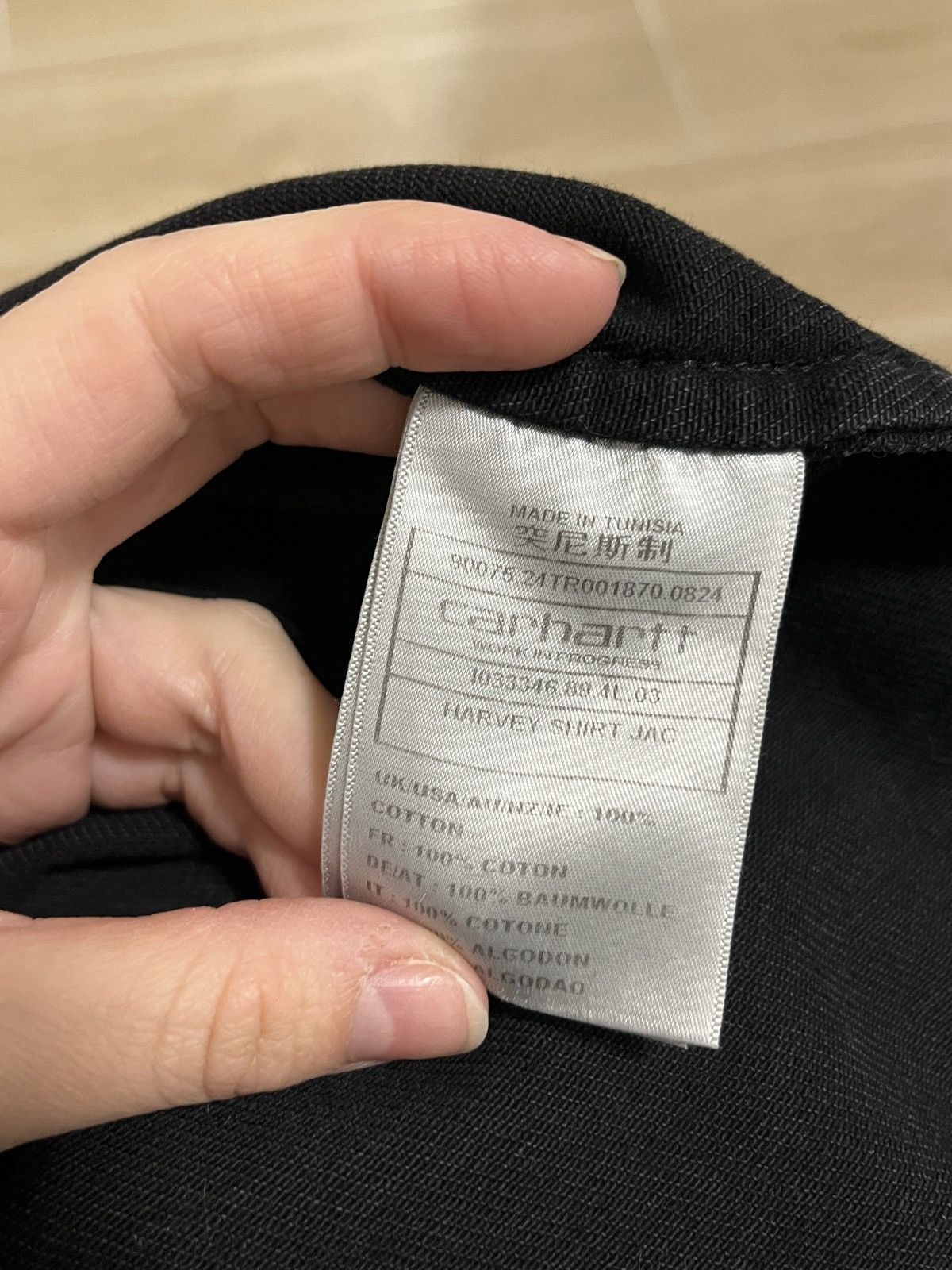 Carhartt Men’s Carhartt Harley Denim Black Shirt Jac Size US S / EU 44-46 / 1 - 7 Thumbnail