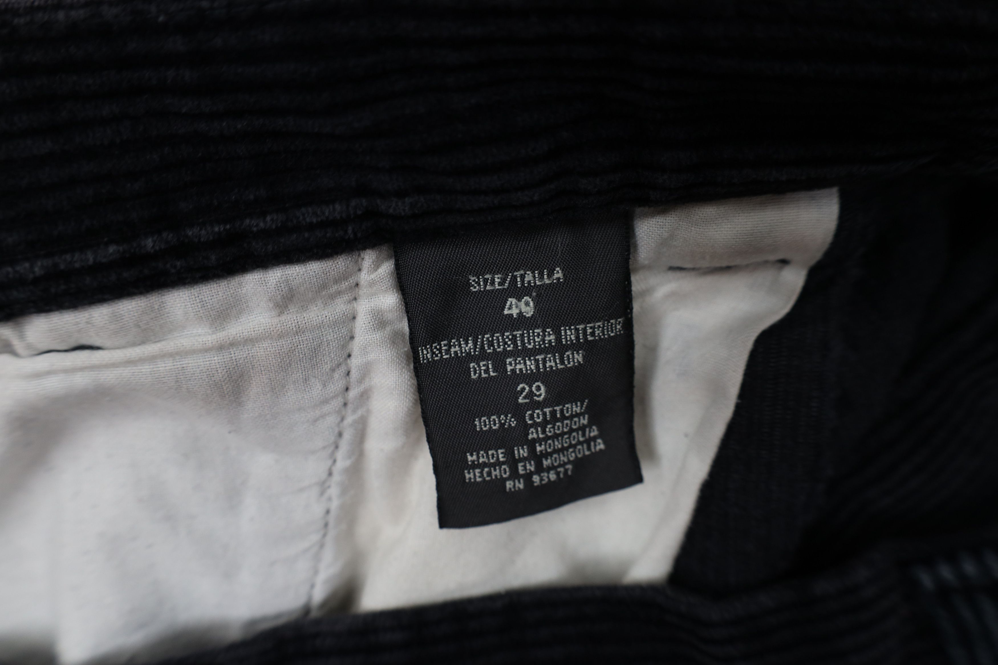 Vintage Vintage 90s Streetwear Heavy Wide Leg Corduroy Chino Pants Size US 40 / EU 56 - 10 Thumbnail