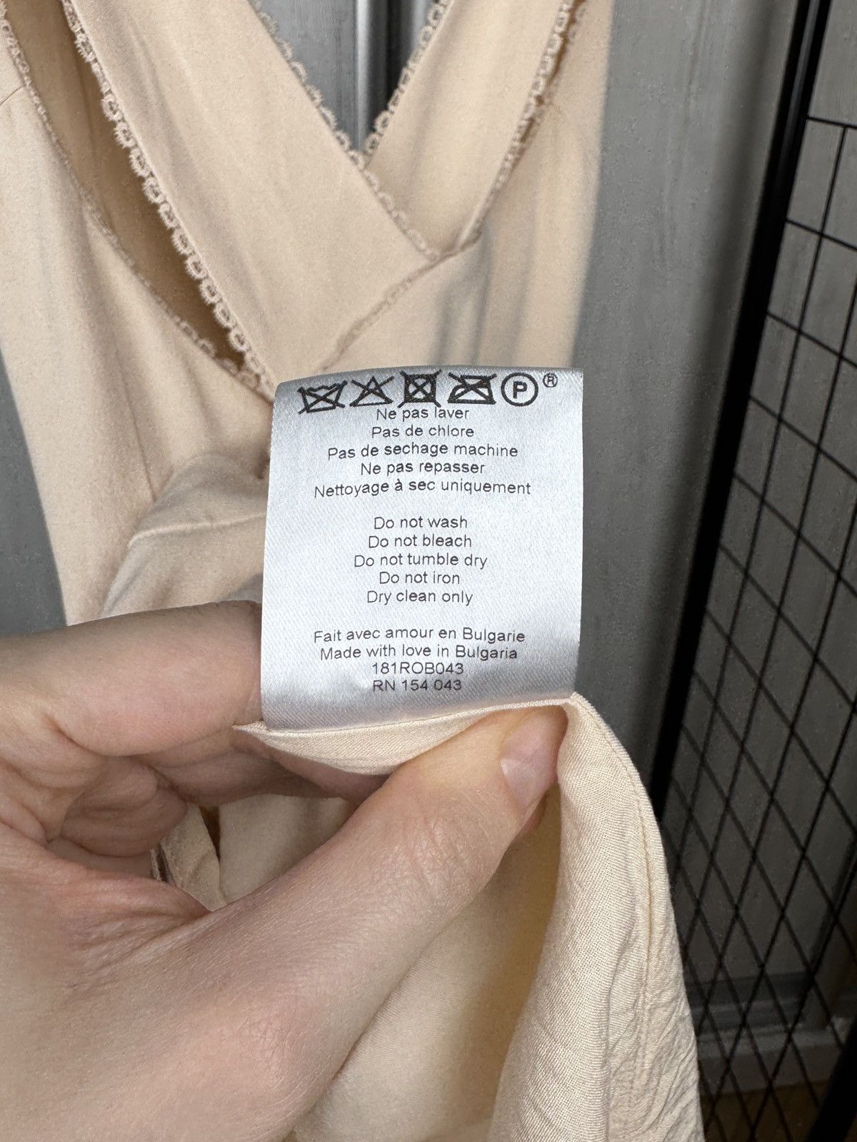 Sezane Sezane Beige Rose Viscose blend mini dress size 38 Size S / US 4 / IT 40 - 17 Thumbnail