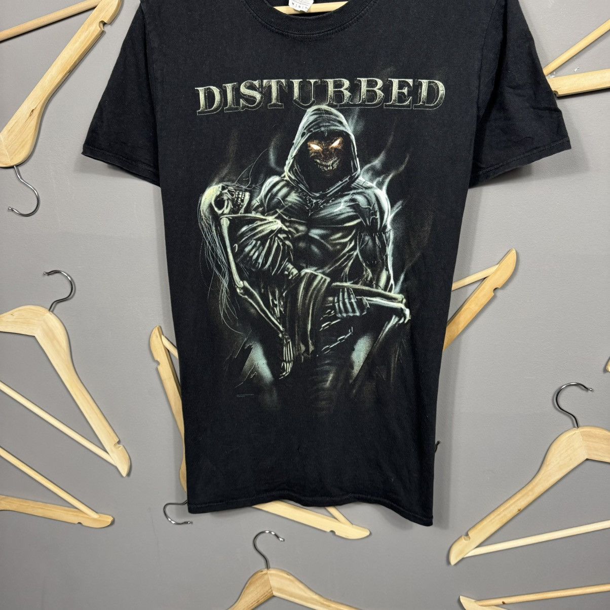Band Tees × Vintage Disturbed Y2K Band Graphic T-Shirt Size US M / EU 48-50 / 2 - 5 Thumbnail