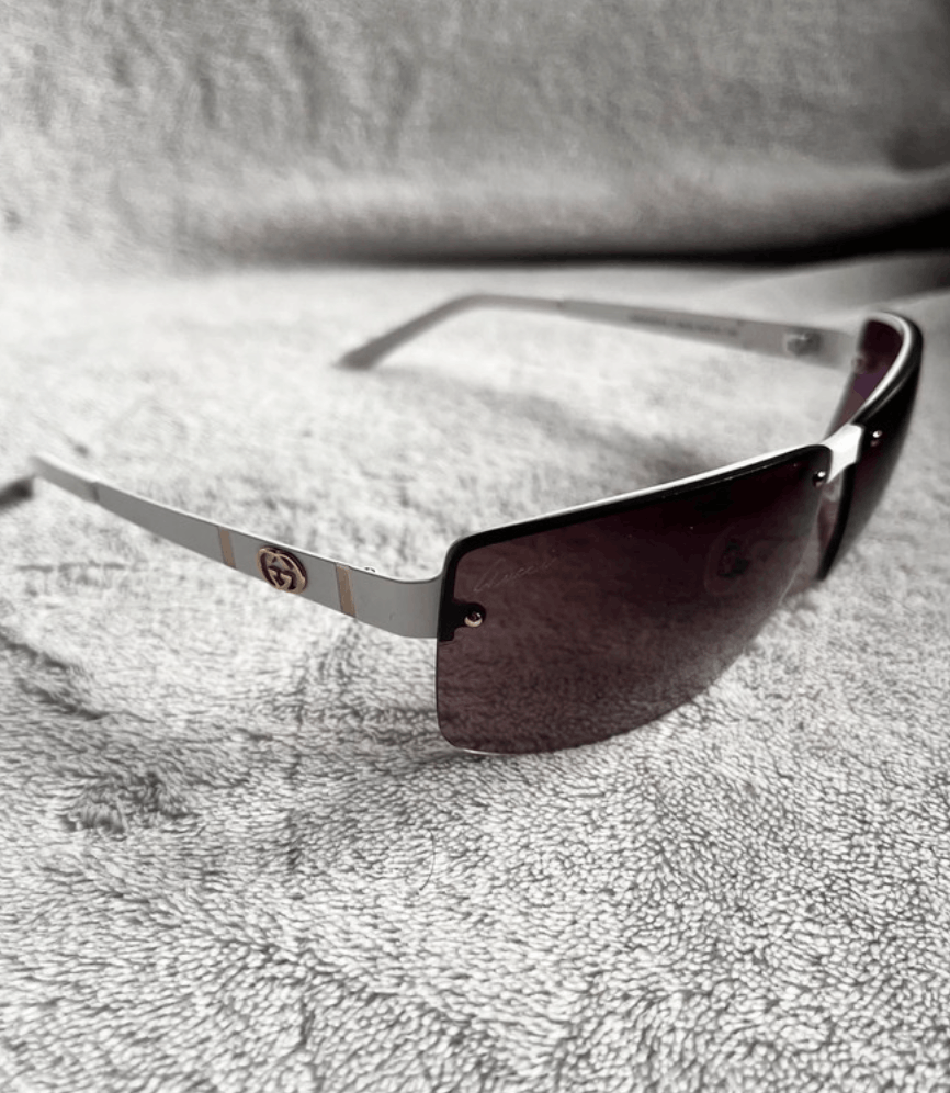Gucci GUCCI Sunglasses GG4235 Wrap Shield Metal Mask Tom Ford Size ONE SIZE - 3 Thumbnail