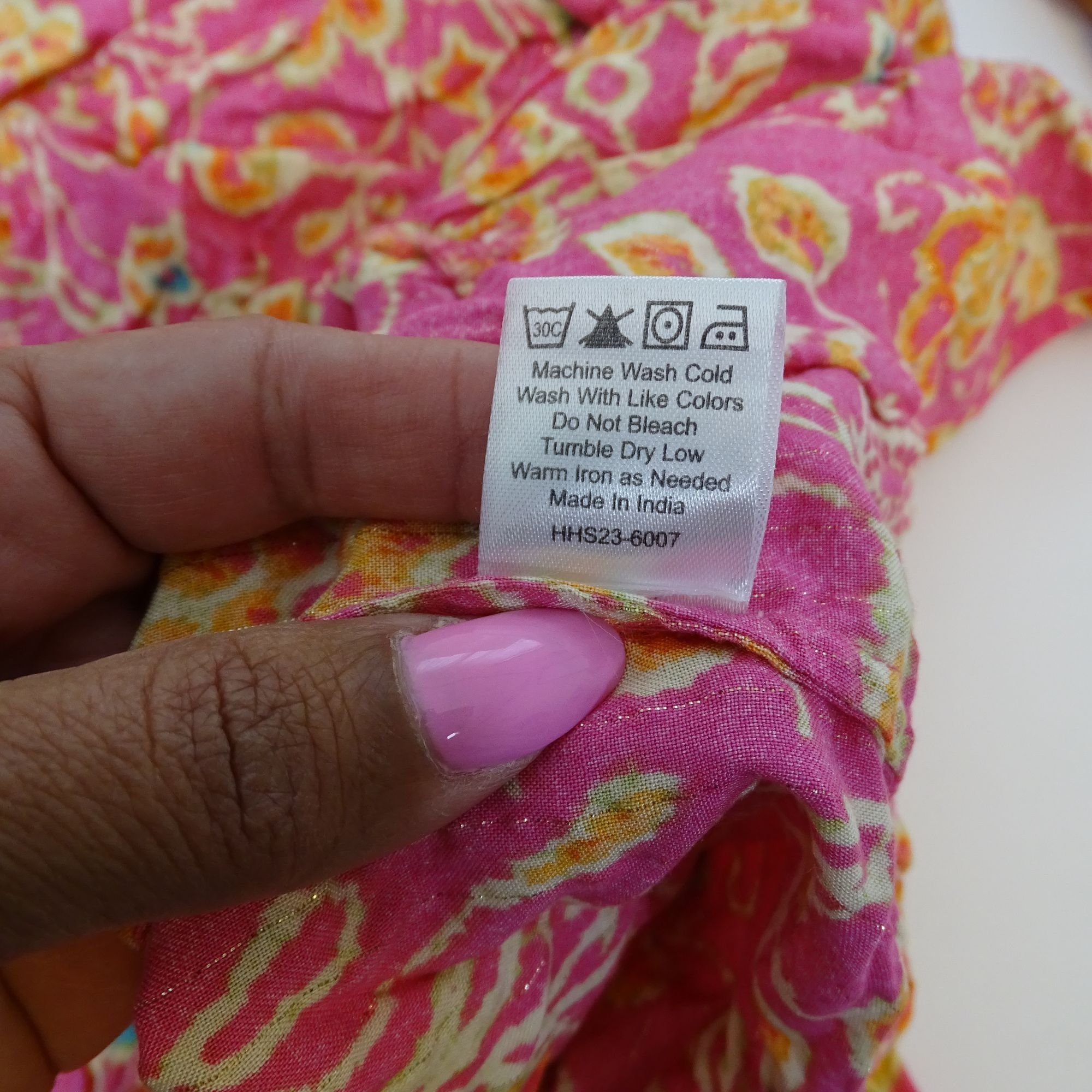 Other Pink Floral Tiered Babydoll Peasant Mini Dress Size M Size M / US 6-8 / IT 42-44 - 8 Thumbnail