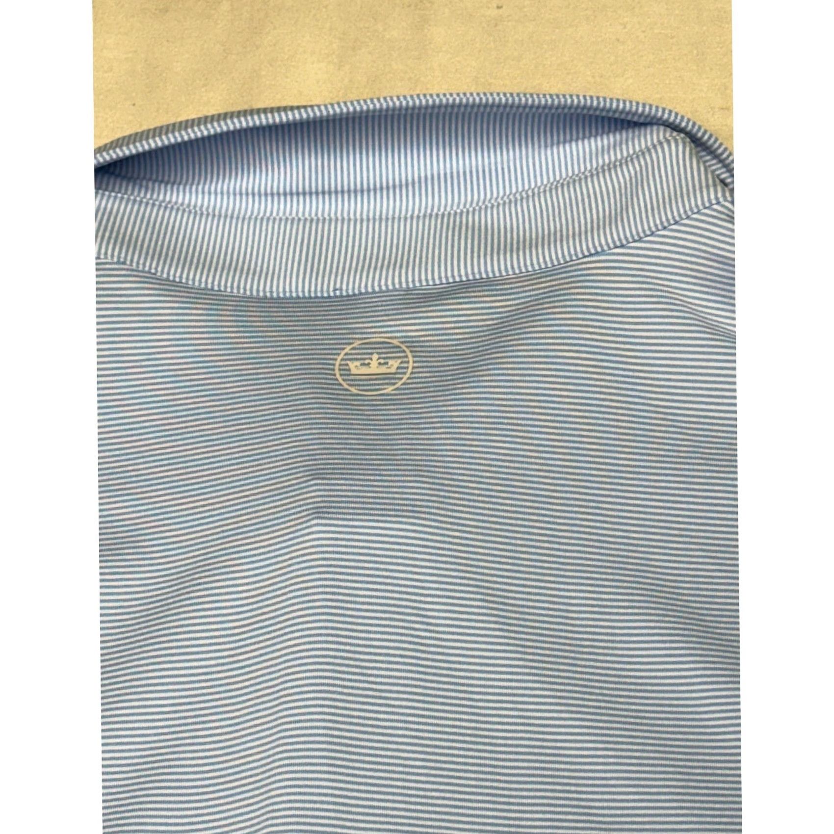 Peter Millar NWT Peter Millar x Slingshot Summer Comfort Polo Mens XL Blue Stripe Slingshot Size US XL / EU 56 / 4 - 7 Thumbnail