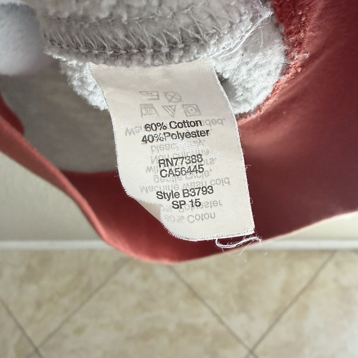 J.Crew J Crew Authentic Fleece Colorblock Hoodie Gray/Orange Medium Size US M / EU 48-50 / 2 - 4 Thumbnail