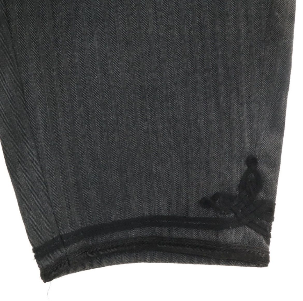 Undercover Undercoverism Made in Japan Herringbone Cropped Pants Size US 32 / EU 48 - 4 Thumbnail