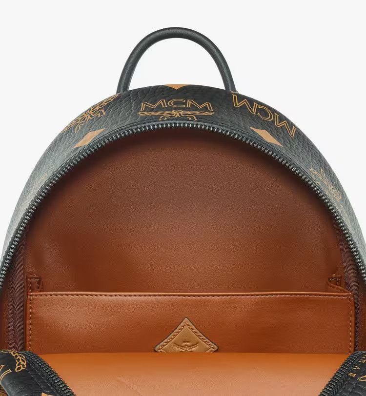 MCM o1mt1gz1125 Dup / Size: OS / Small Backpack in Brown/Black Size ONE SIZE - 4 Thumbnail