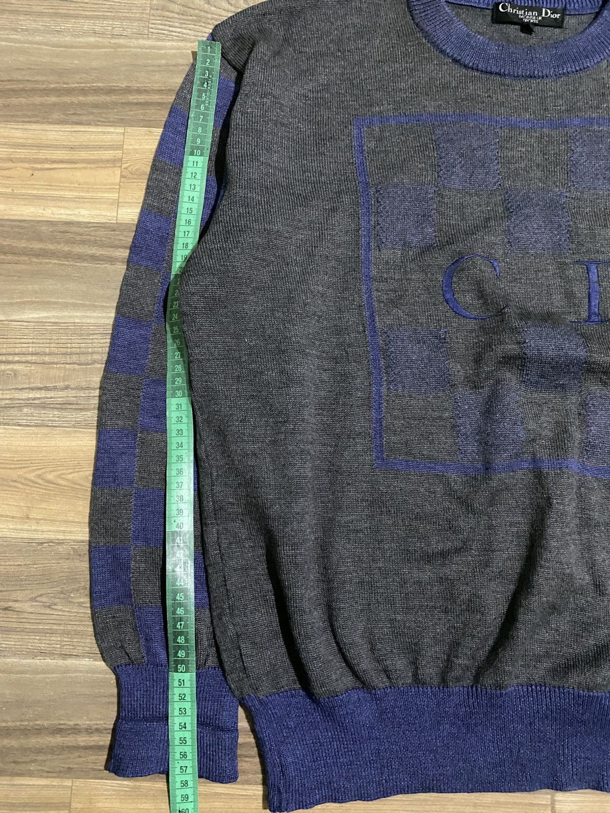 Christian Dior Monsieur VINTAGE JAPAN CHRISTIAN DIOR CD SWEATERS Size US L / EU 52-54 / 3 - 9 Thumbnail