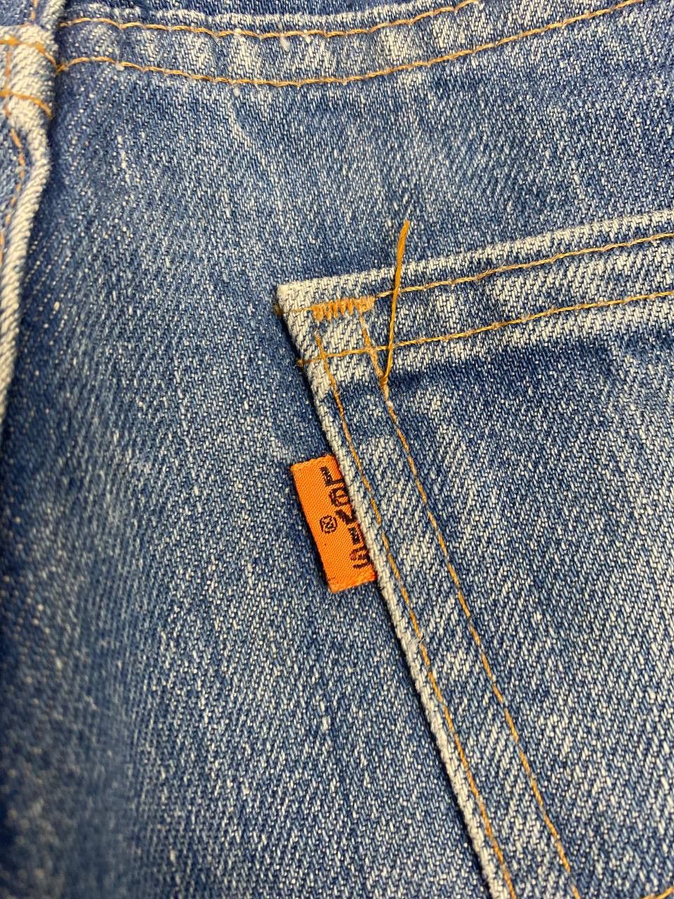 Levi's vintage 70s/80s levis 646 orange tab bootcut flare denim Size US 34 / EU 50 - 4 Thumbnail
