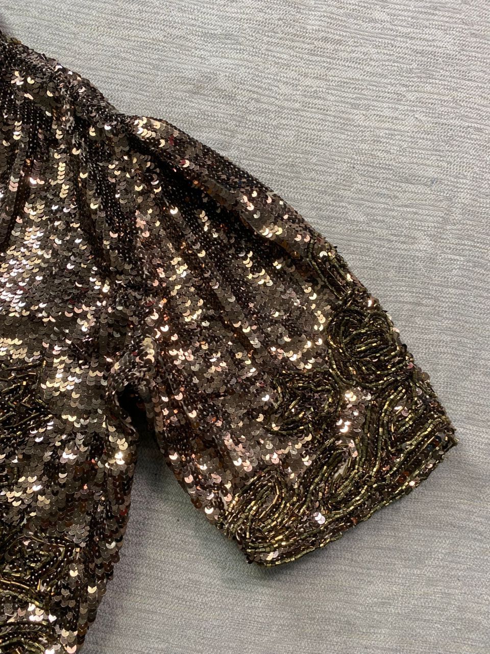 Designer × Norma Kamali Norma Kamali Sequin Party Cropped Jacket Size S / US 4 / IT 40 - 5 Thumbnail