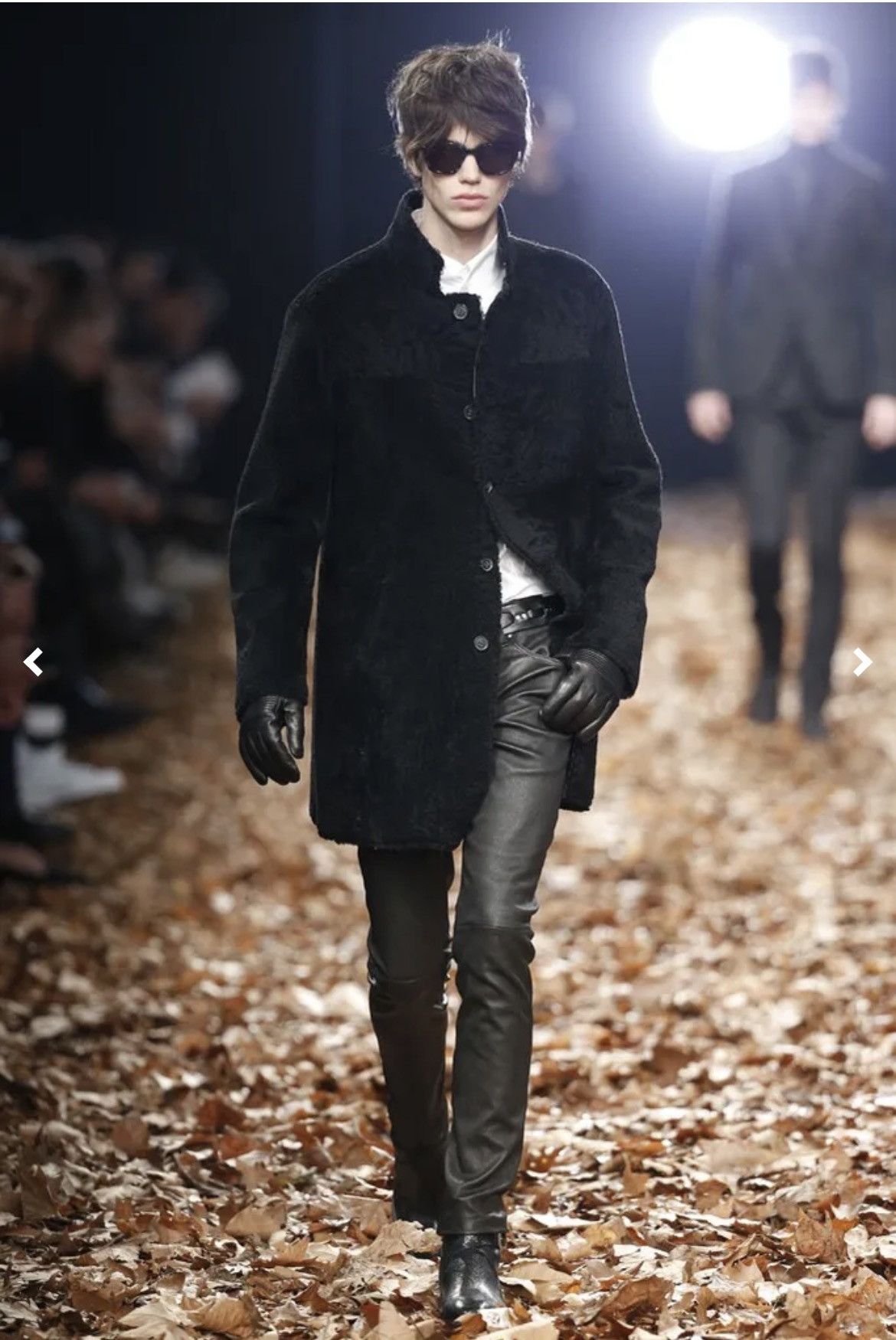 John Varvatos Exposed Shearling coat EU48 USA38. Size US M / EU 48-50 / 2 - 2 Thumbnail