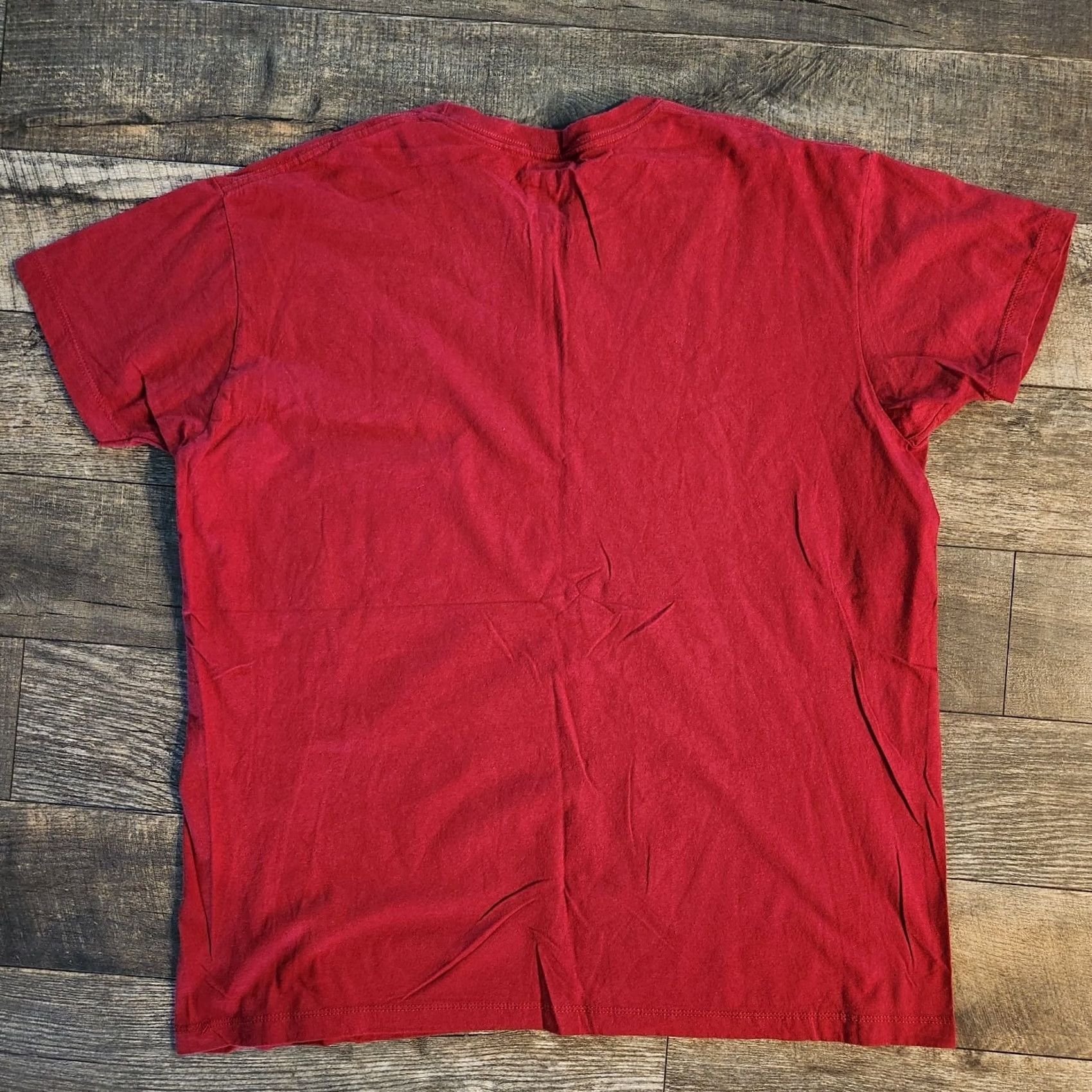 Logo 7 Dewar's Scotch Whiskey T Shirt XL Red Logo Distillery Crew Neck Short Sleeve Men Regular Cotton Size US XL / EU 56 / 4 - 3 Thumbnail