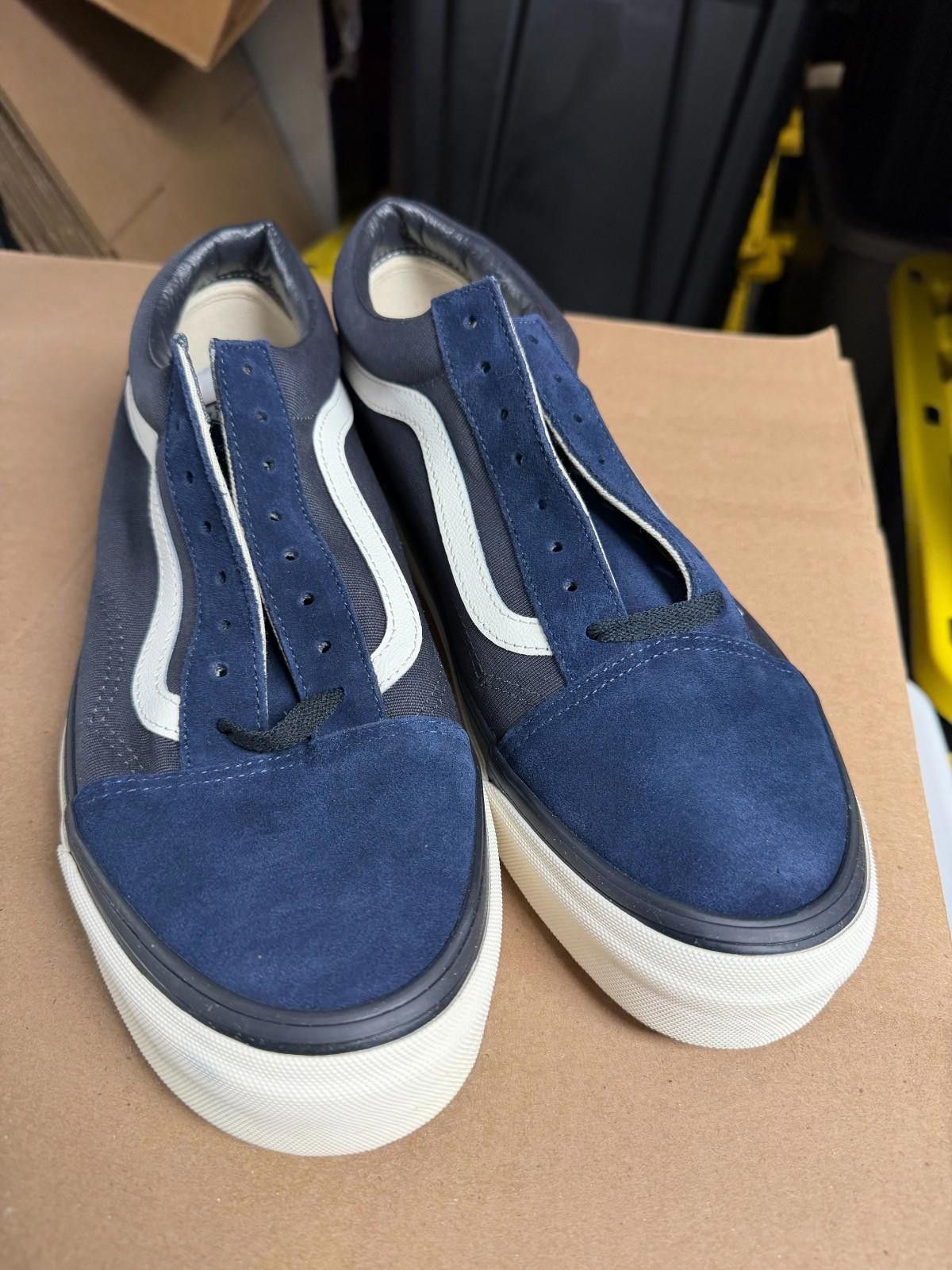 Vans Size 11.5 - WTAPS x Vans Old Skool LX Dress Blues Size US 11.5 / EU 44-45 - 1 Thumbnail