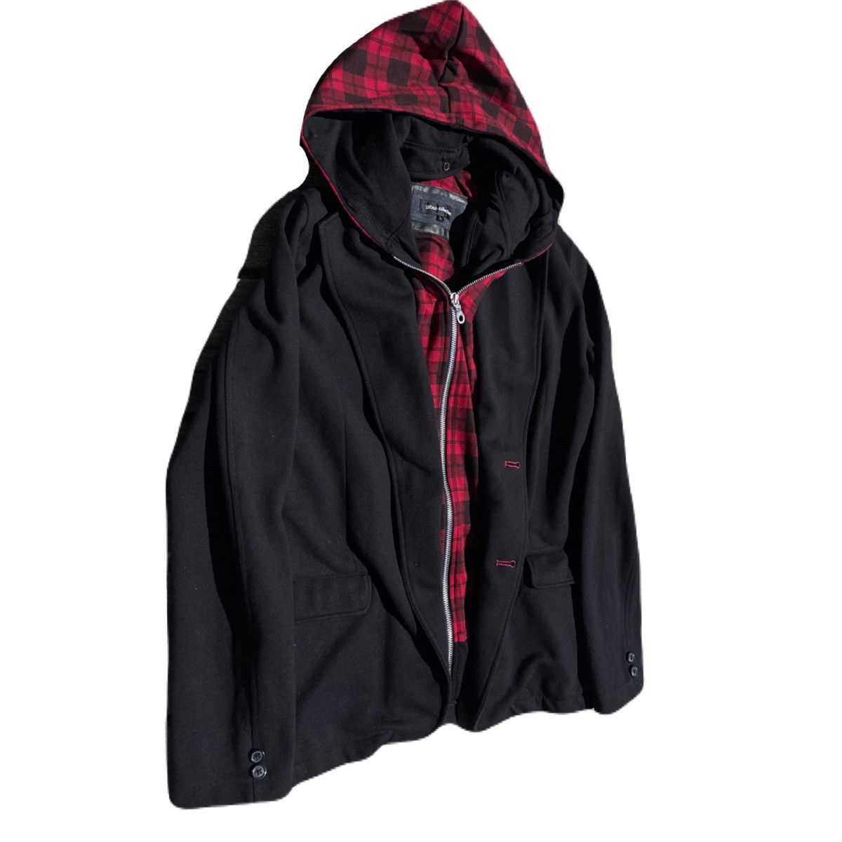 If Six Was Nine 2000s Japanese archive Vkei Docking Hooded Jacket Gyaruo Y2K Size US S / EU 44-46 / 1 - 3 Thumbnail