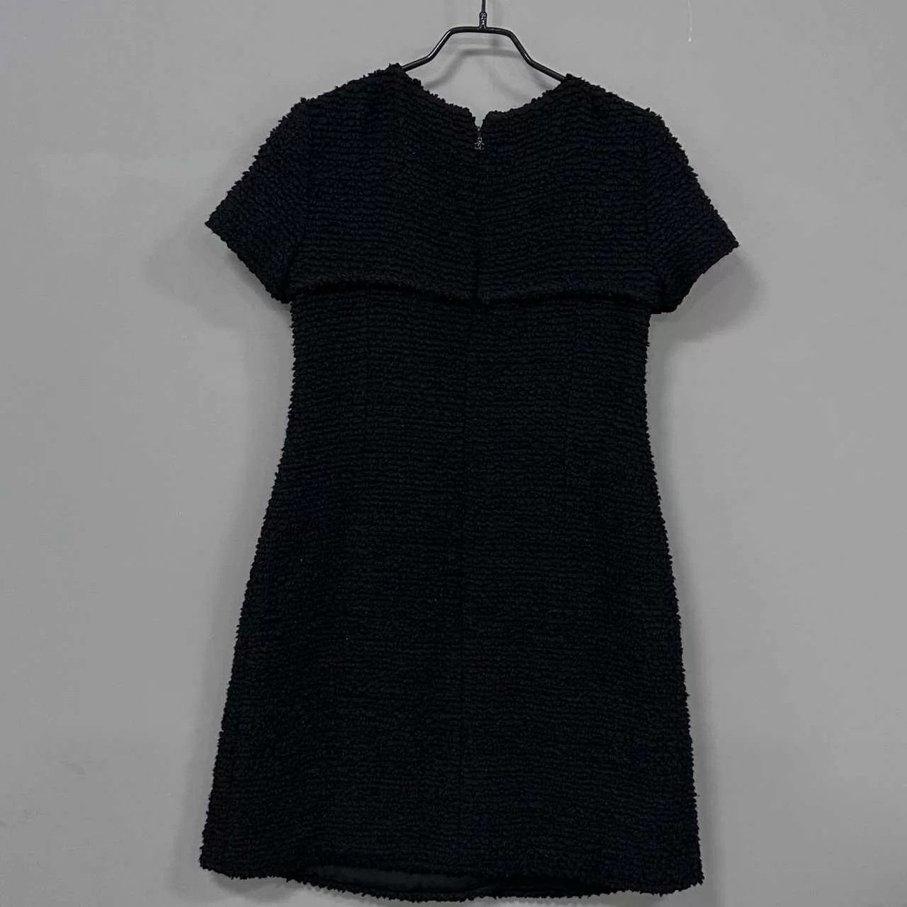 Chanel Chanel Black Tweed Short-Sleeve Dress 36 Size XS / US 0-2 / IT 36-38 - 1 Thumbnail