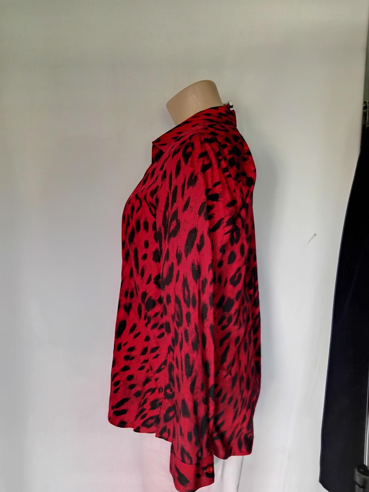 Chicos Chico's Leopard Print Button-Up Shirt Size S / US 4 / IT 40 - 2 Thumbnail