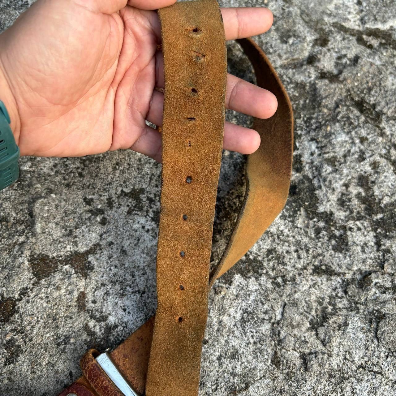 Quicksilver Vintage 90s Quiksilver Belt Leather Size ONE SIZE - 6 Thumbnail