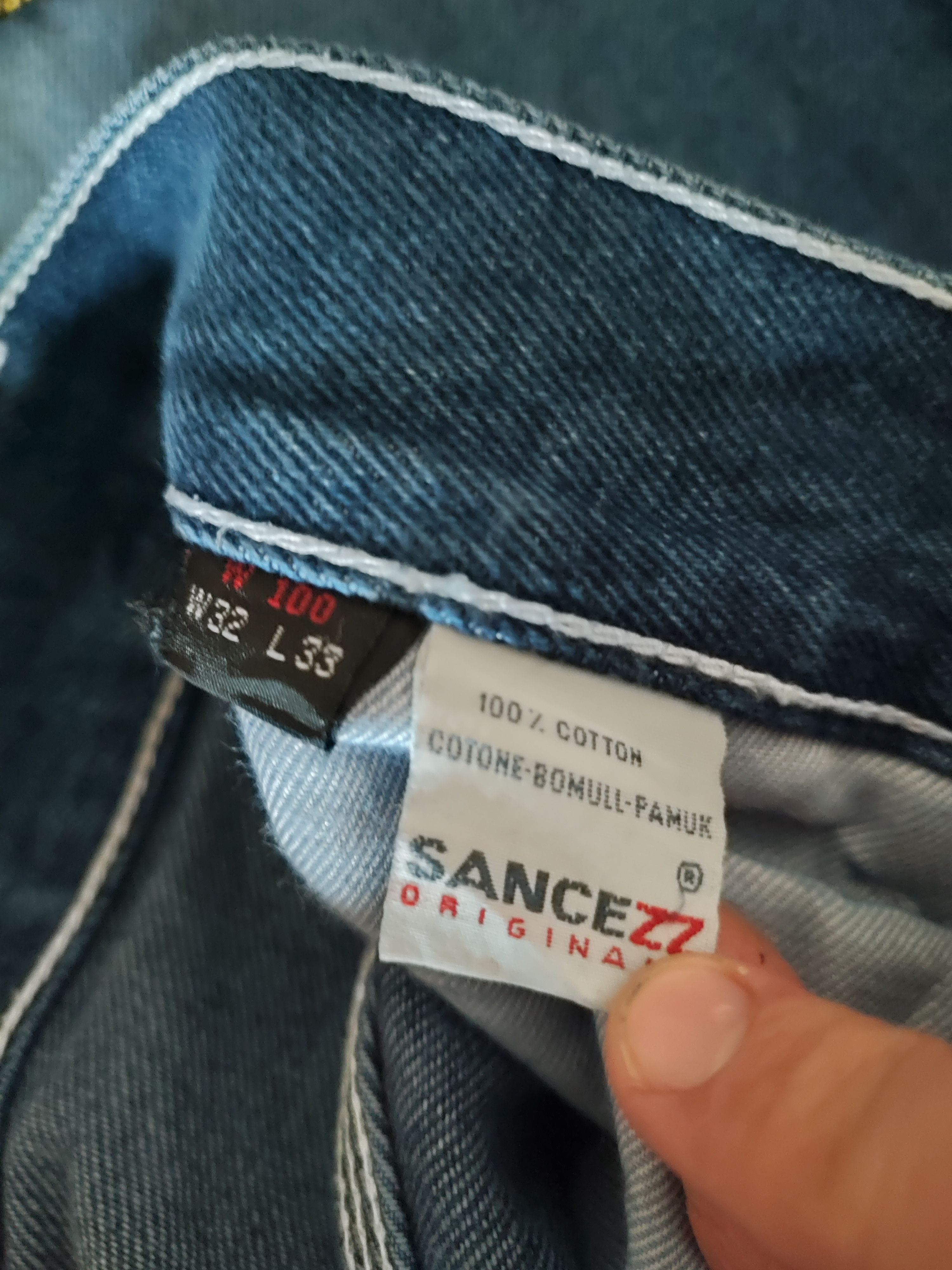 Vintage Sancezz Hip-Hop Jeans Size US 32 / EU 48 - 8 Thumbnail