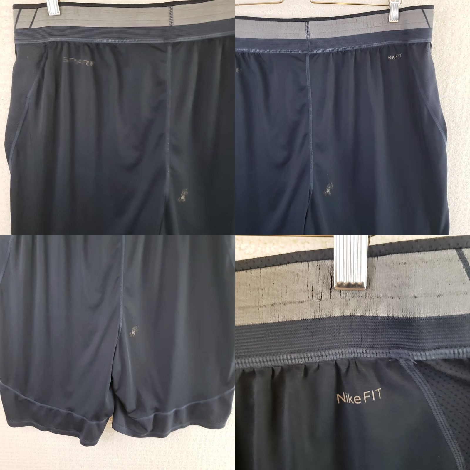 Nike Nike Pro Dri-FIT Dri-FIT Fitness Tight Long Shorts Tights Black XL Men Size US 36 / EU 52 - 8 Thumbnail