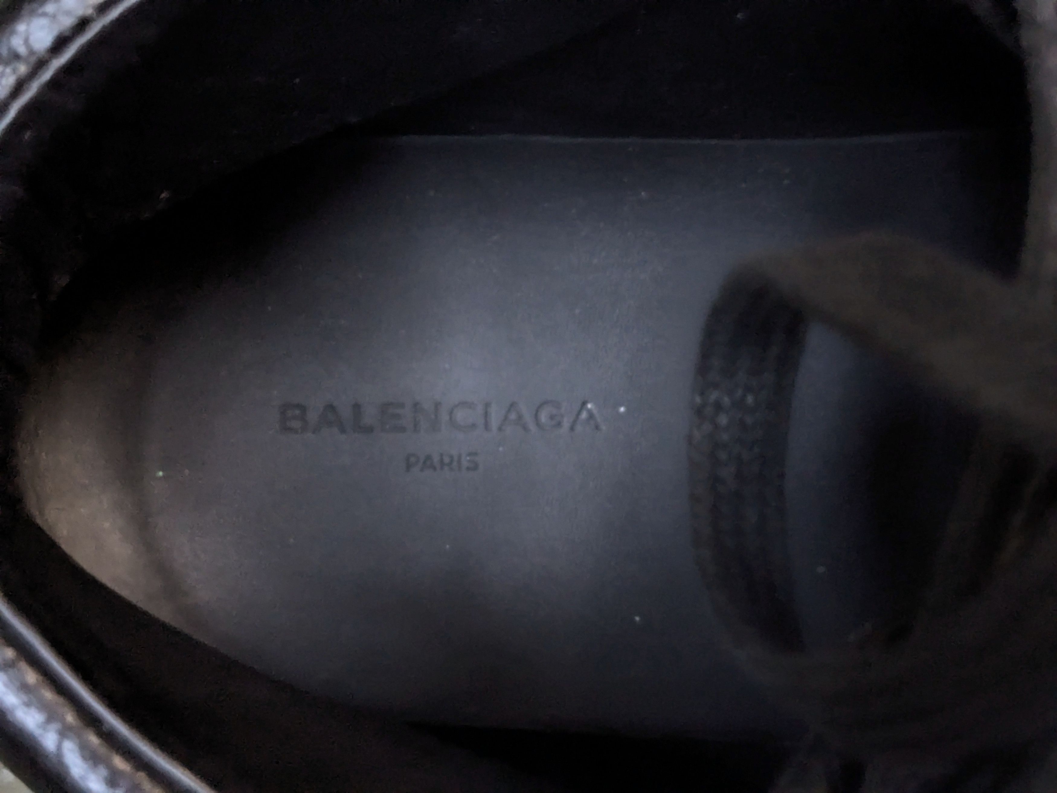 Balenciaga Balenciaga Arena High Tops Black Leather 10 Size US 10 / EU 43 - 7 Thumbnail