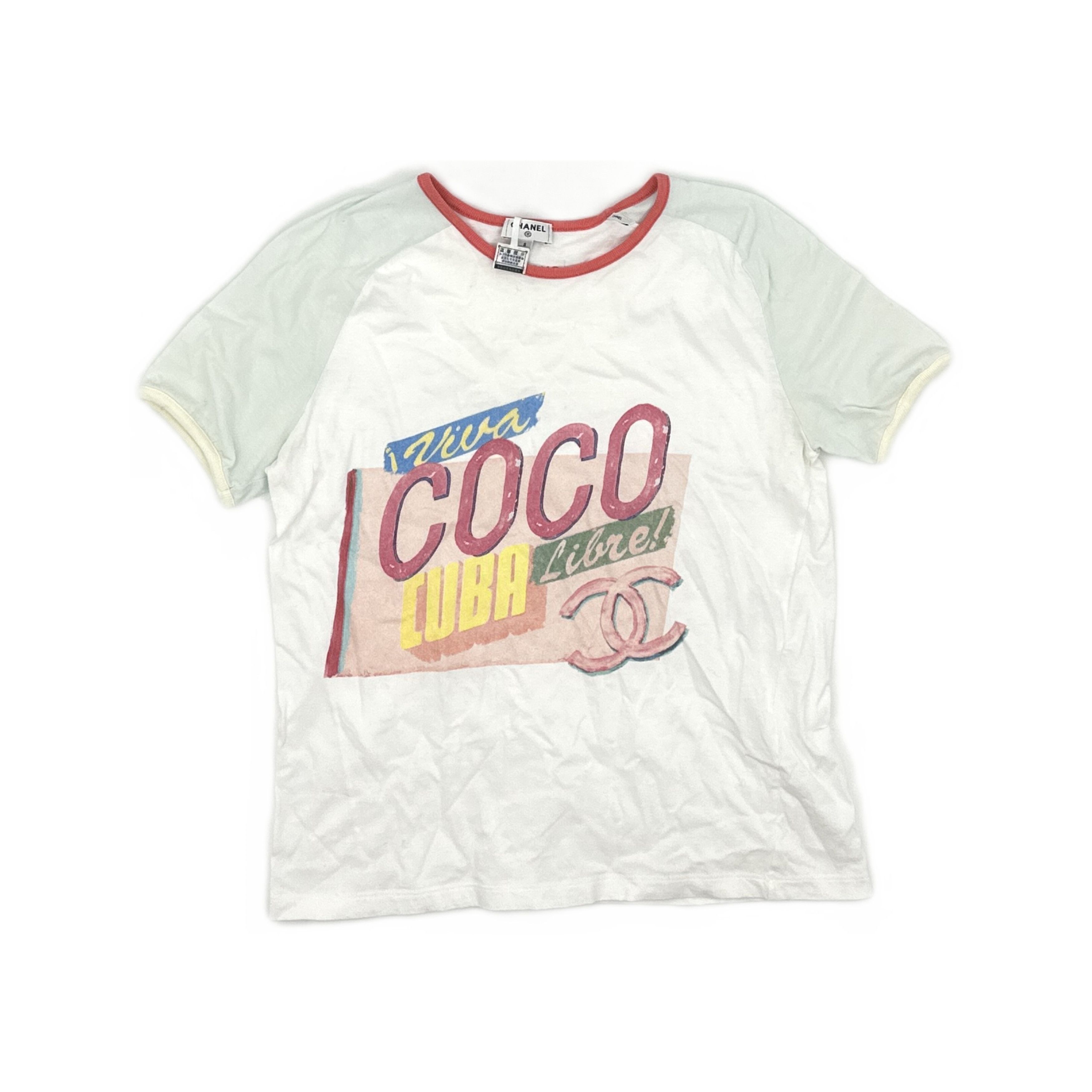 Chanel Viva Coco Cuba Libre Graphic T-Shirt Size S