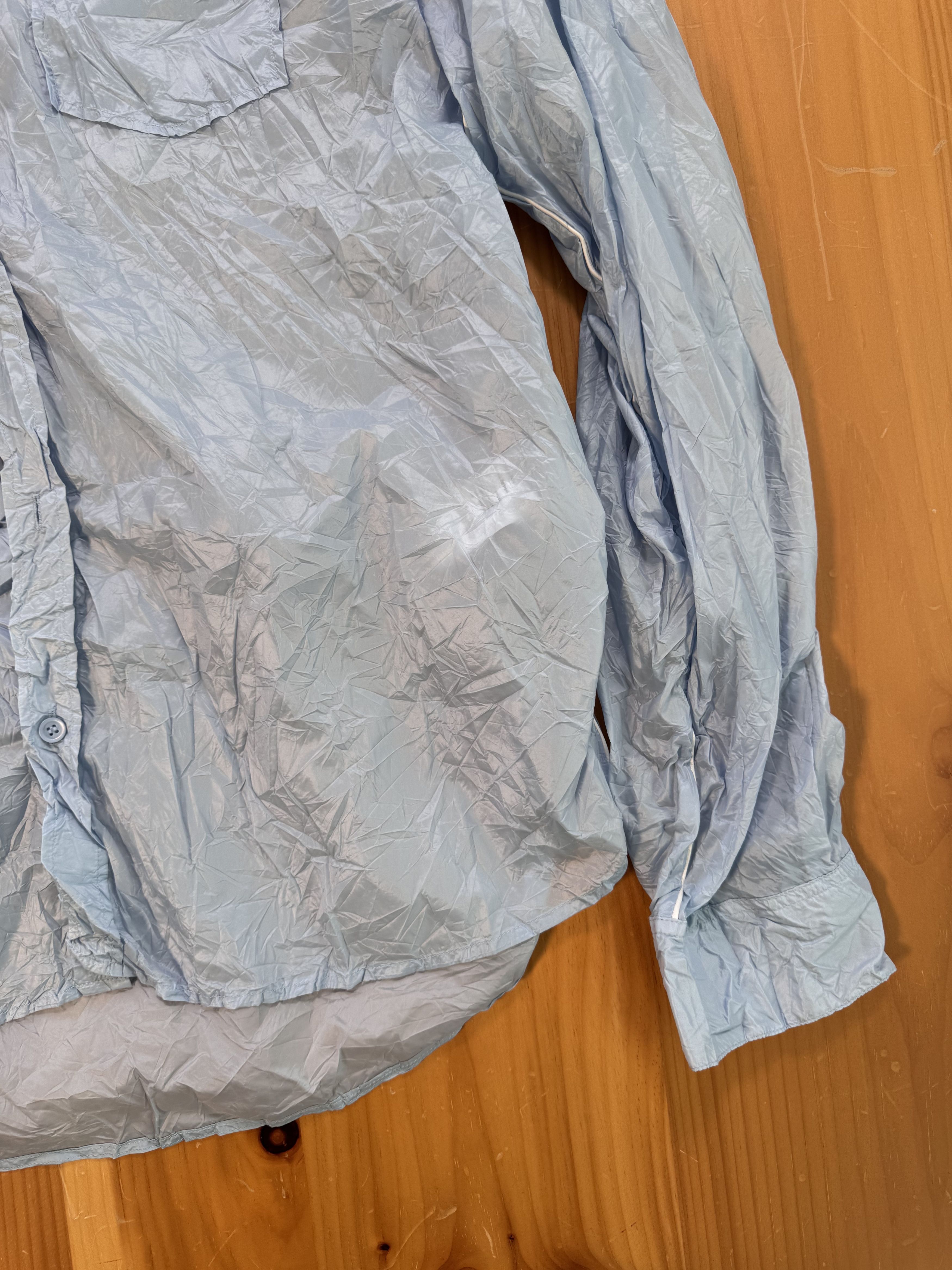 Loewe Loewe SS 23 Runway RARE Crinkle Shirt Size US M / EU 48-50 / 2 - 2 Thumbnail