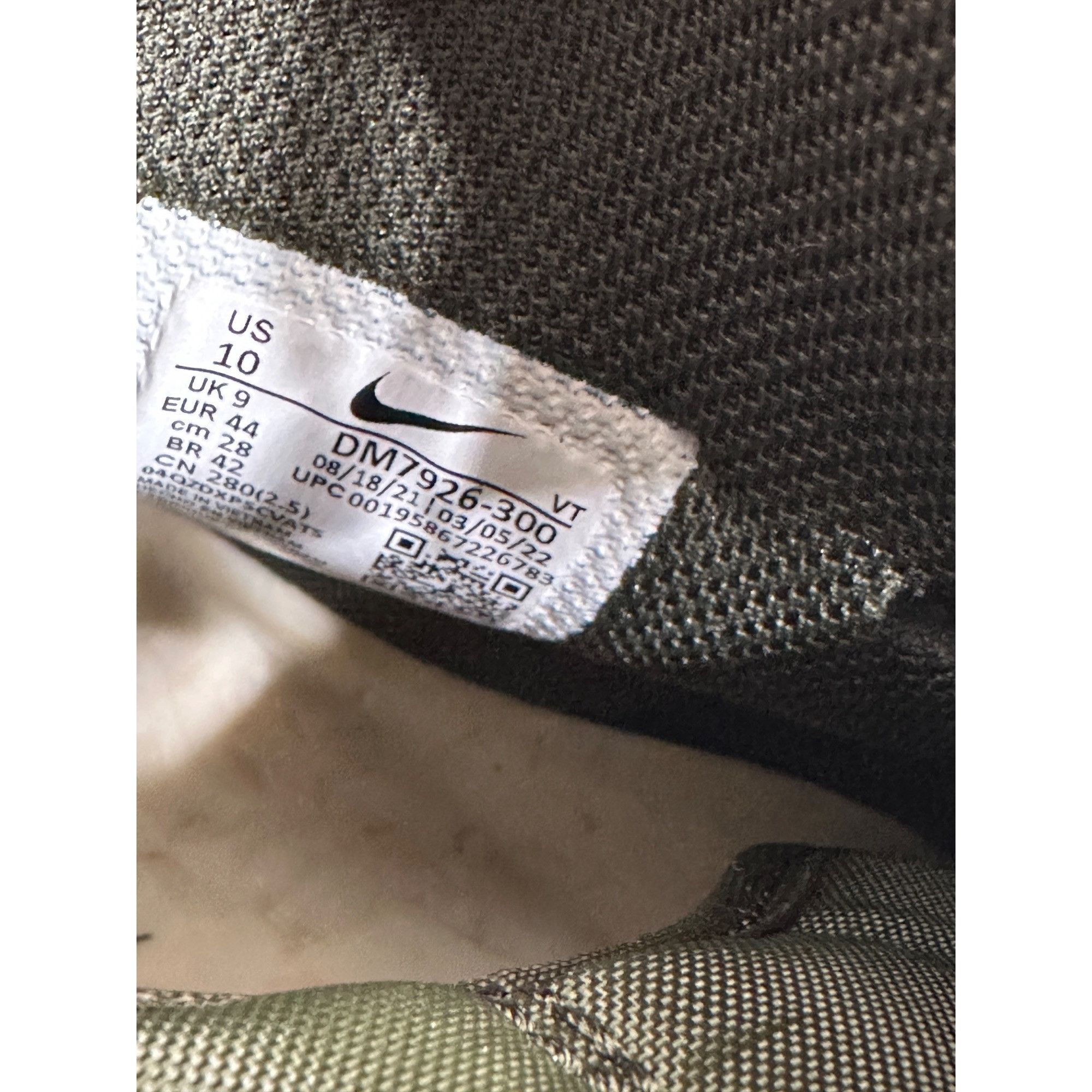 Nike Nike Airforce 1 High ‘07 SP Billie Eilish Sequoia Size US 10 / EU 43 - 6 Thumbnail